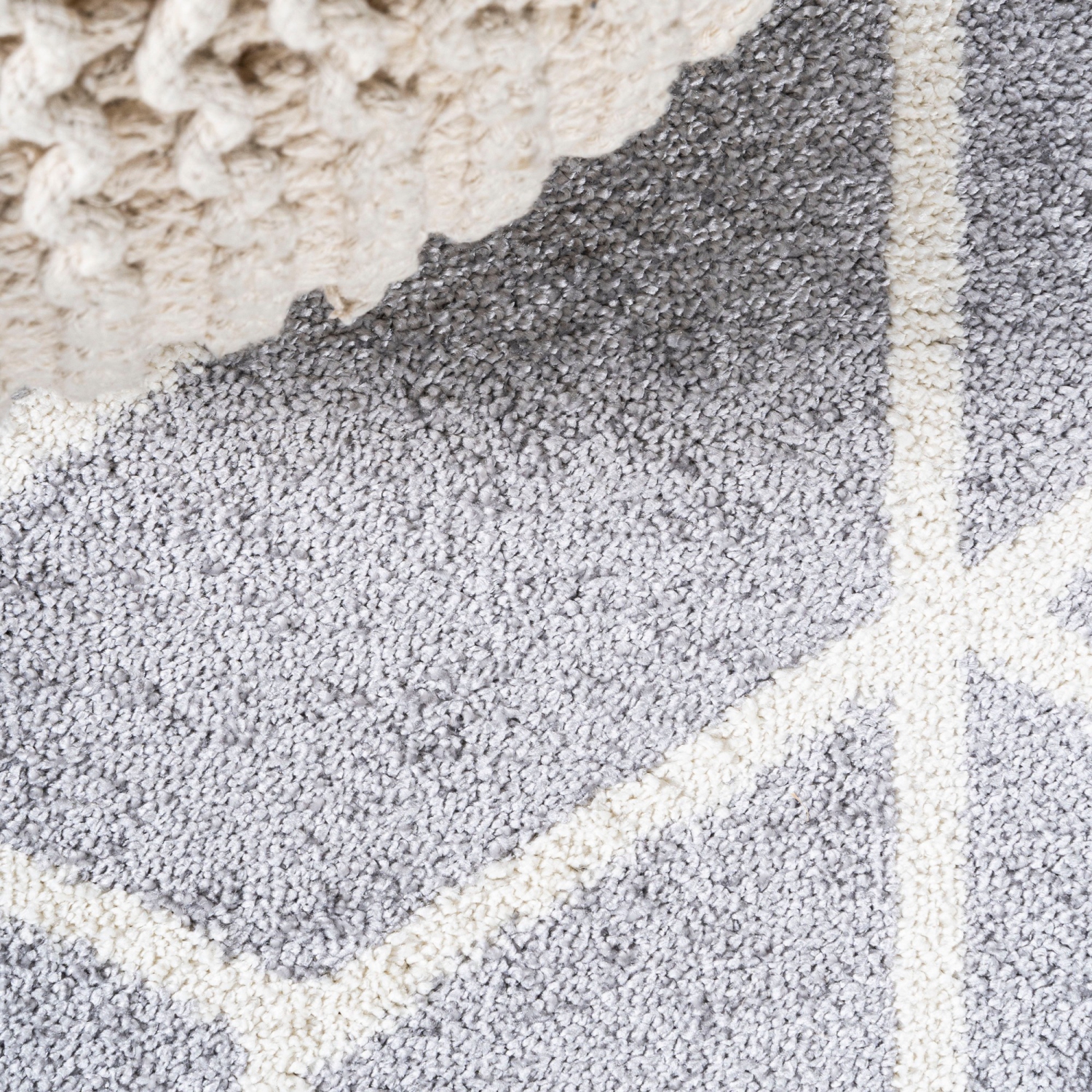 Tapis moderne à motif géométrique culbutant