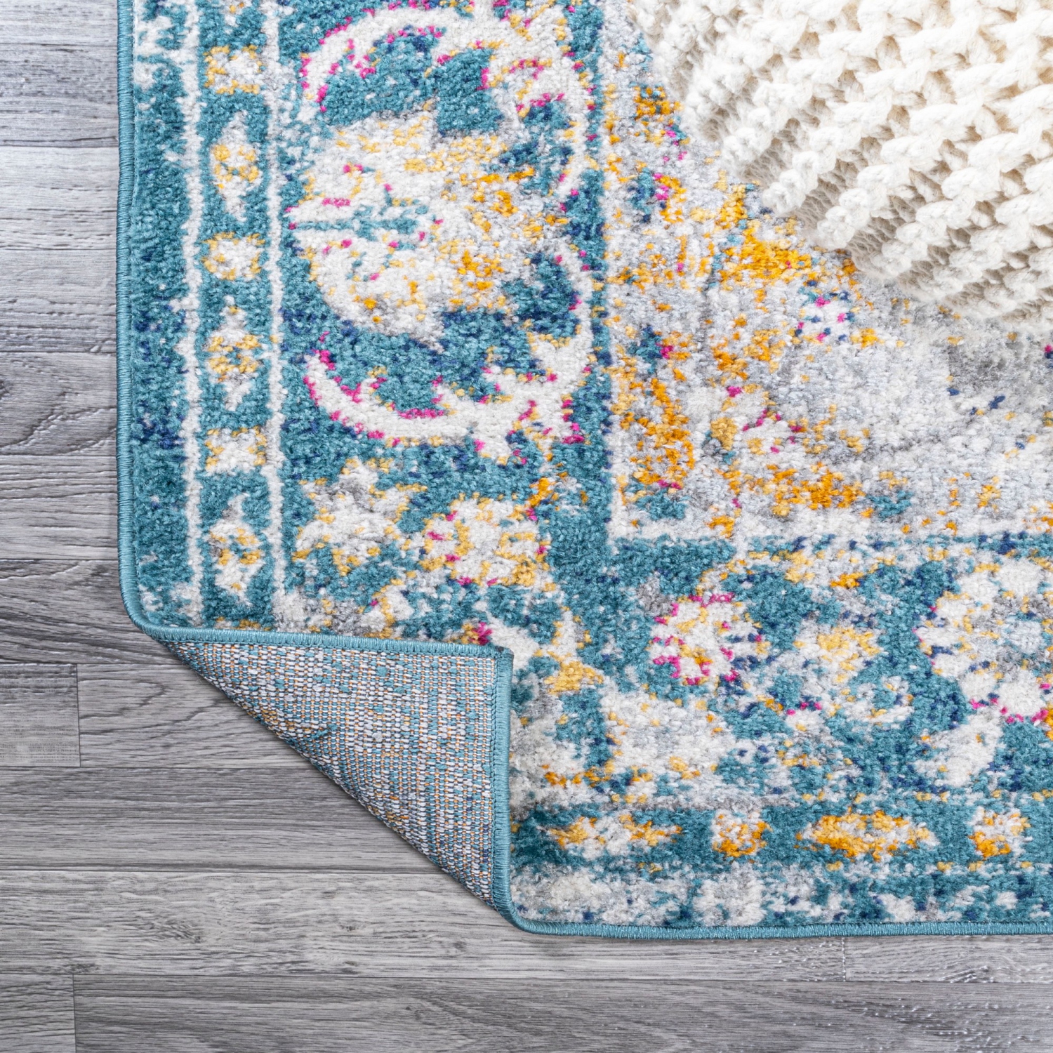 Tapis d'appoint Zelda Bohemian Cottage Medallion