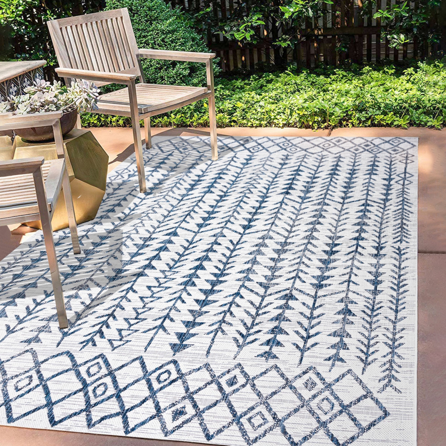 Tokay Bohemian Geometric Indoor/Outdoor Area Rug