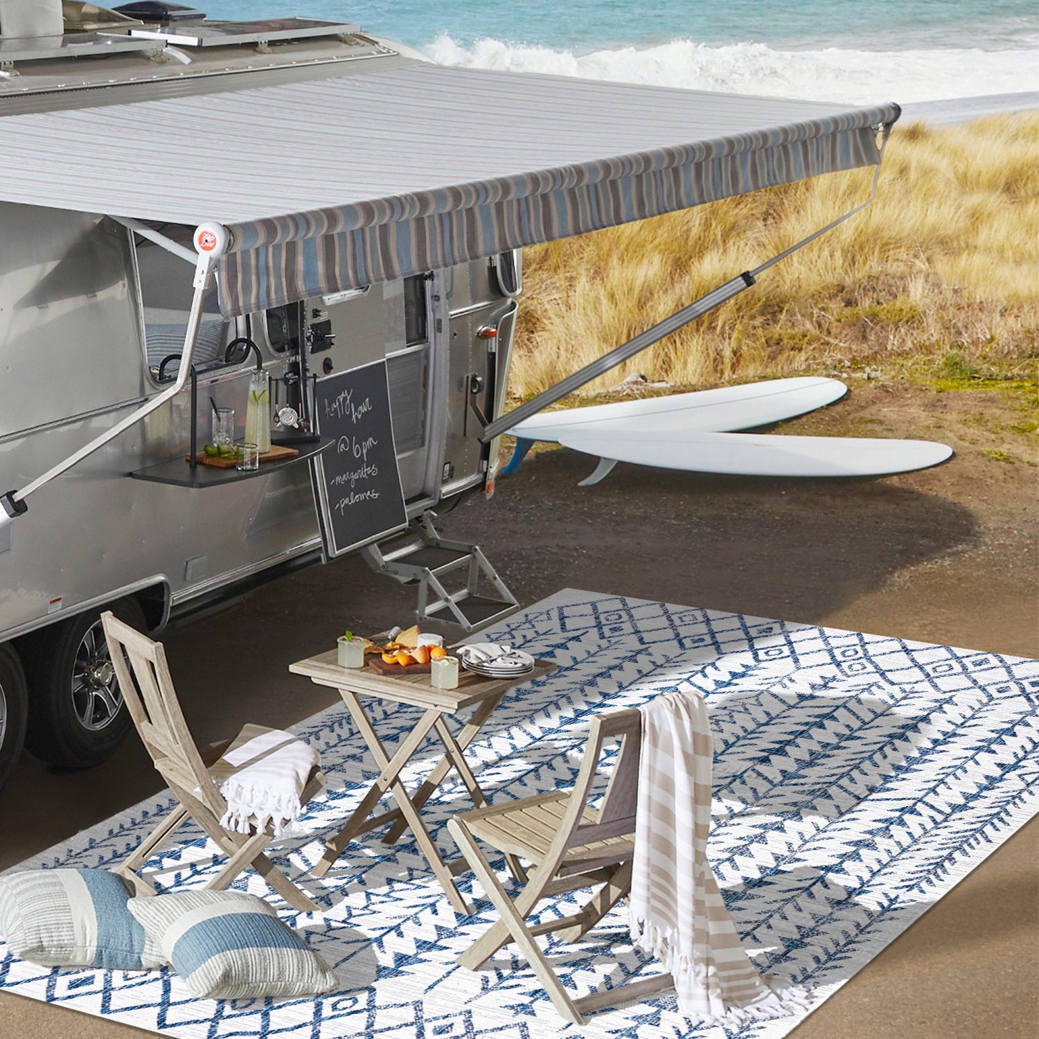 Tokay Bohemian Geometric Indoor/Outdoor Area Rug