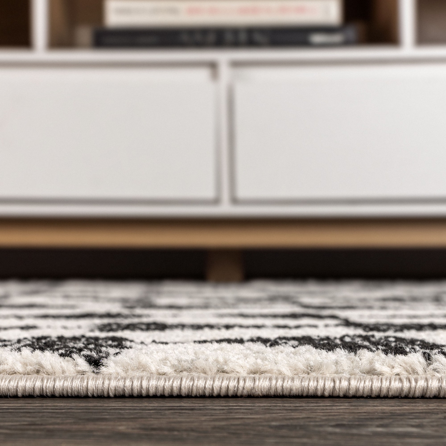 Tapis géométrique triangulaire marocain Aisha