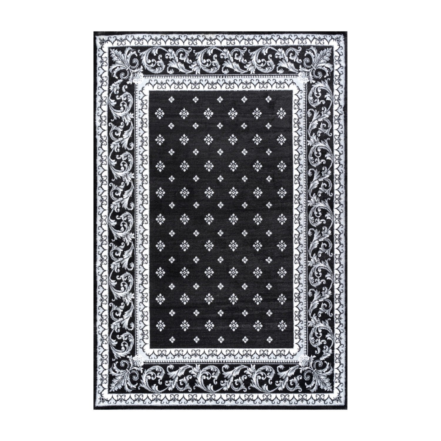 Acanthus French Border Area Rug