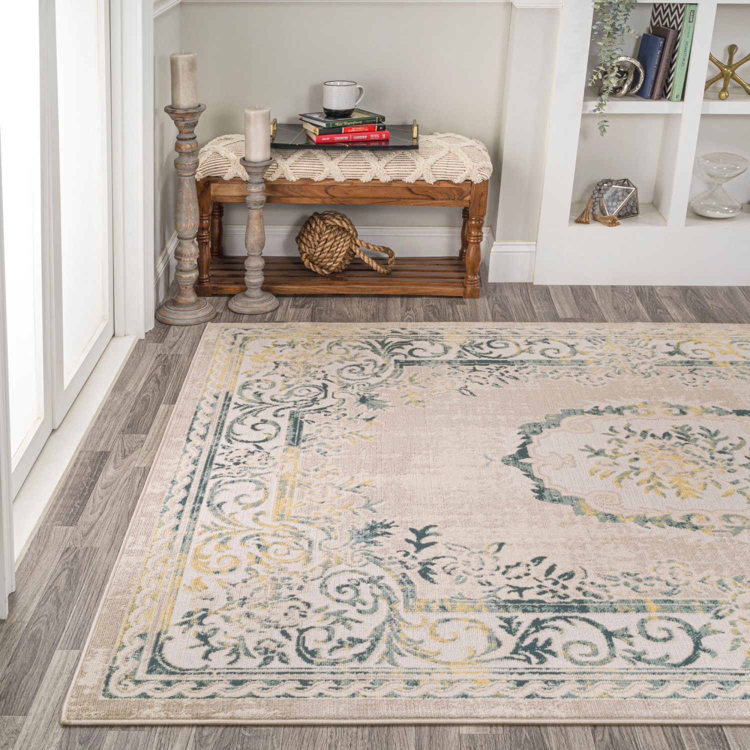 Tapis décoratif Rosalia Cottage Medallion