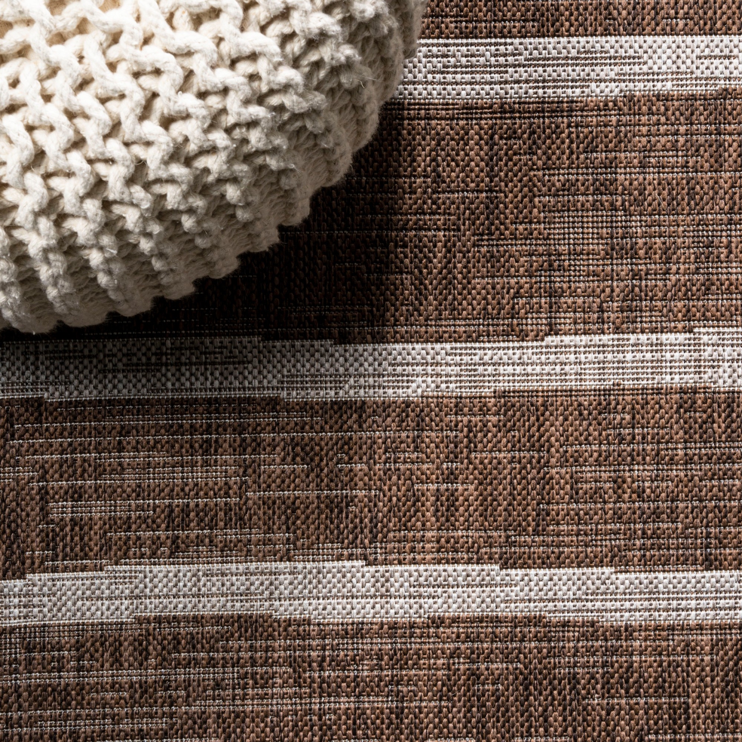 Tapis d'intérieur/d'extérieur Colonia Berber Stripe