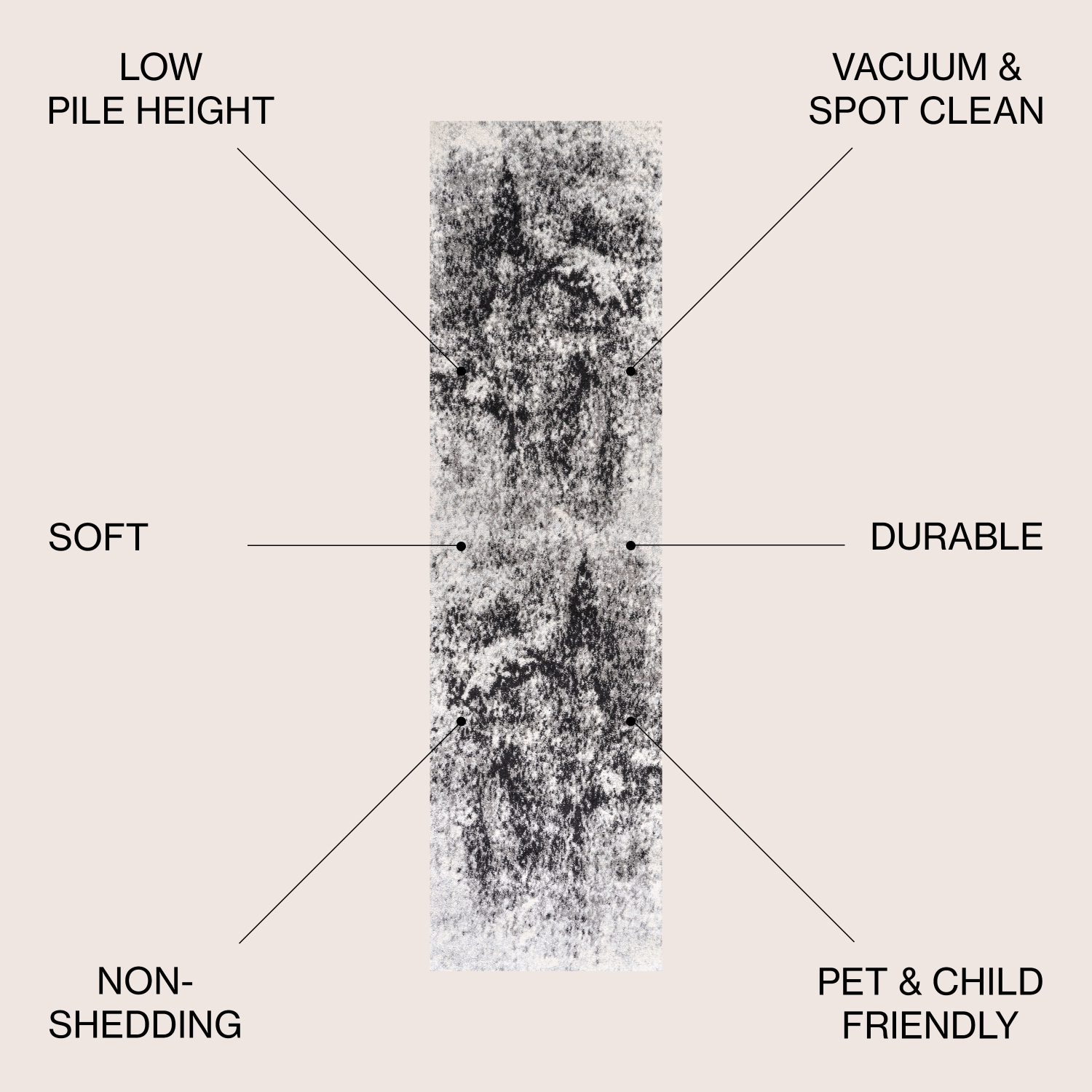 Dune Modern Abstract Area Rug