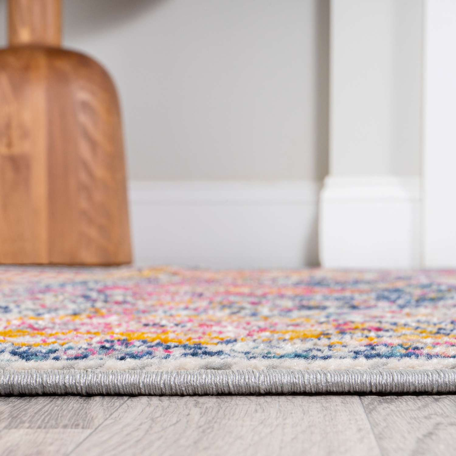 Tapis moderne avec treillis style ancien Boho Perse