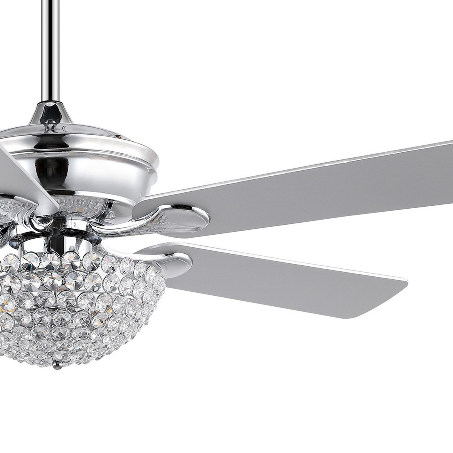 Cammy Traditional Transitional Iron LED Ceiling Fan