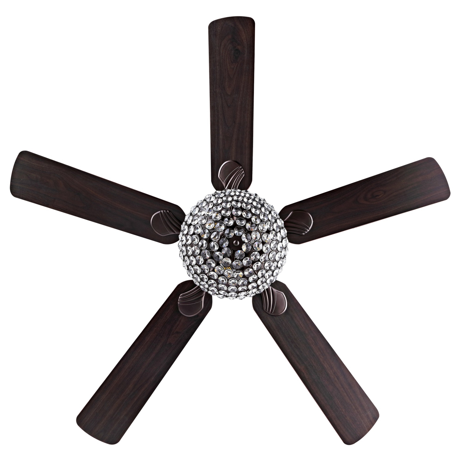 Cammy Traditional Transitional Iron LED Ceiling Fan