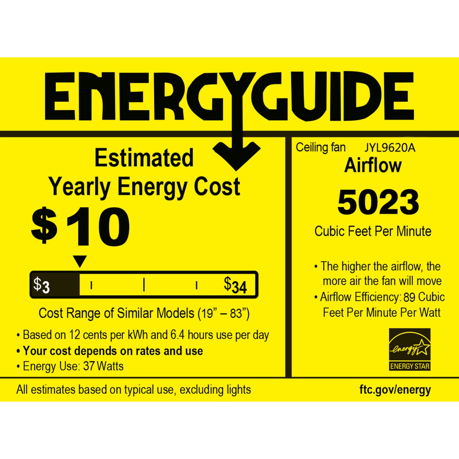 ventilateur de plafond à DEL de style industriel avec télécommande et abat-jour en fer Farmhouse de Braxton