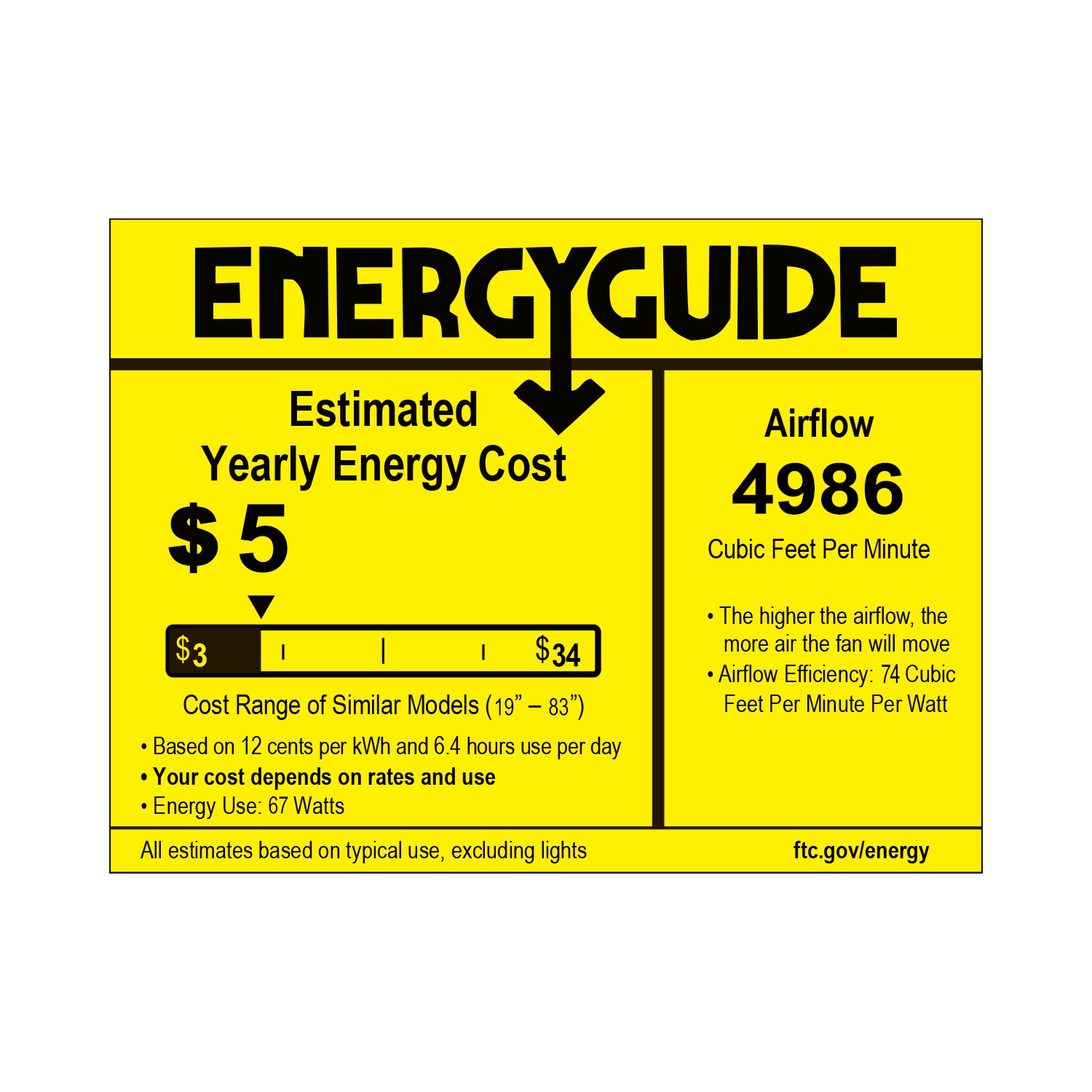 Ventilateur de plafond à DEL contrôlé par apprette en fer et en bois industriel de Max Farmhouse