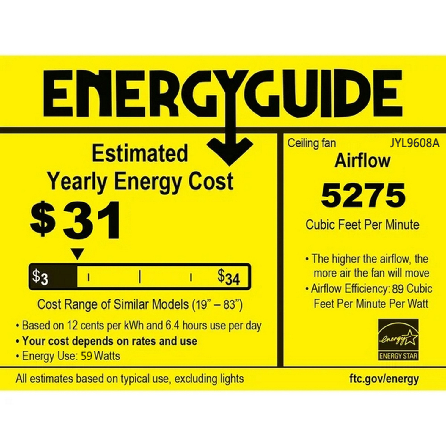 Kate Glam Crystal Drum LED Ceiling Fan with Remote