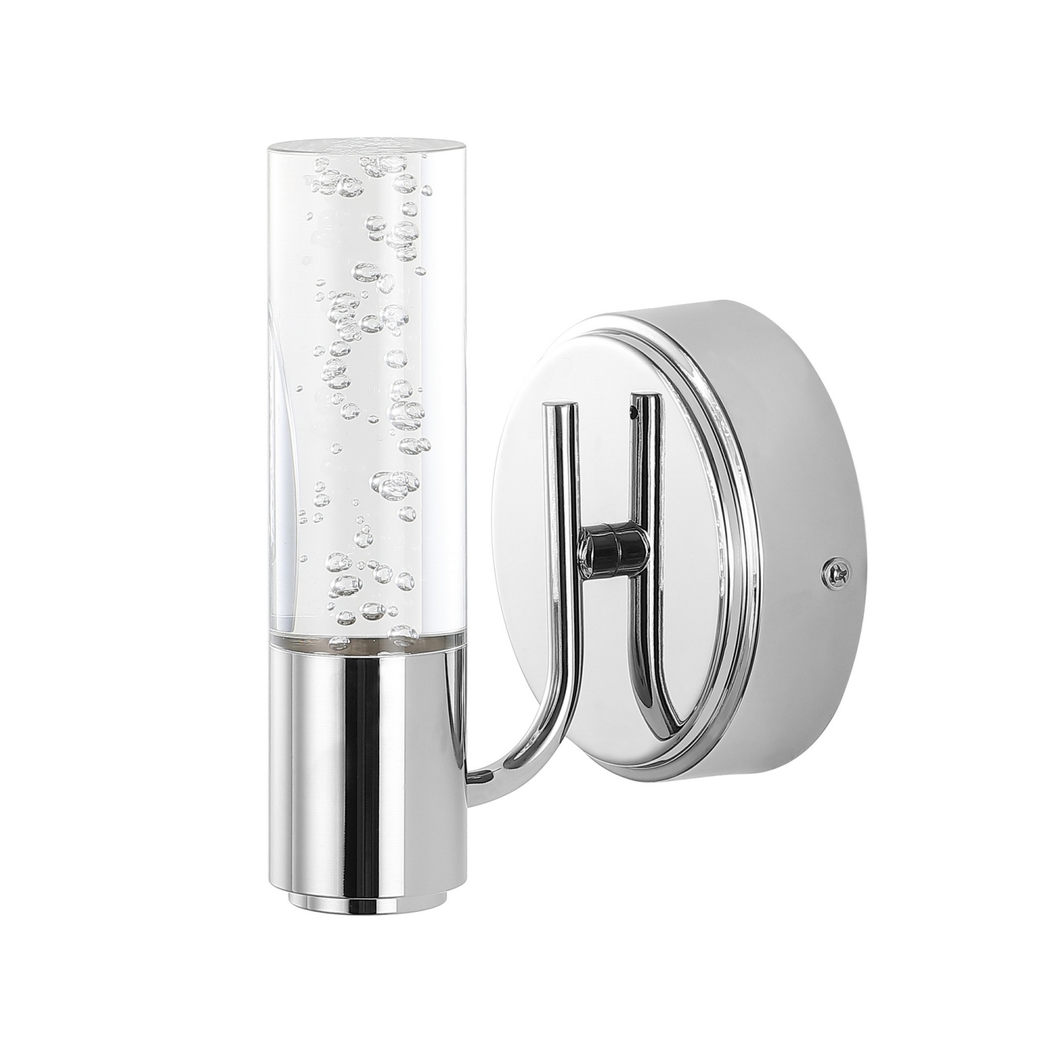 Bolha Minimalist Modern Bubble Acrylic/Iron Integrated LED Vanity Light