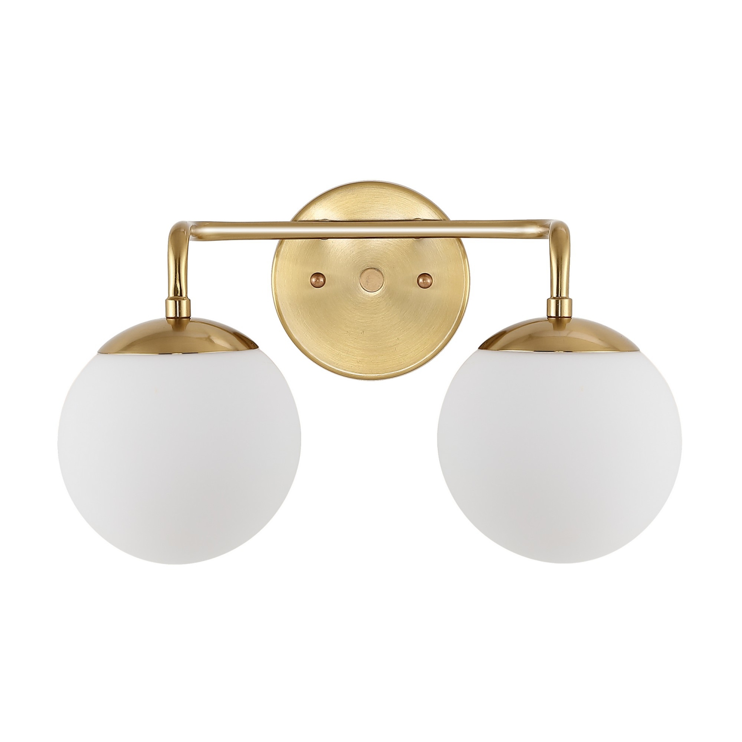 Louis Parisian Globe Metalfrosted Glass Modern Contemporary LED Vanity