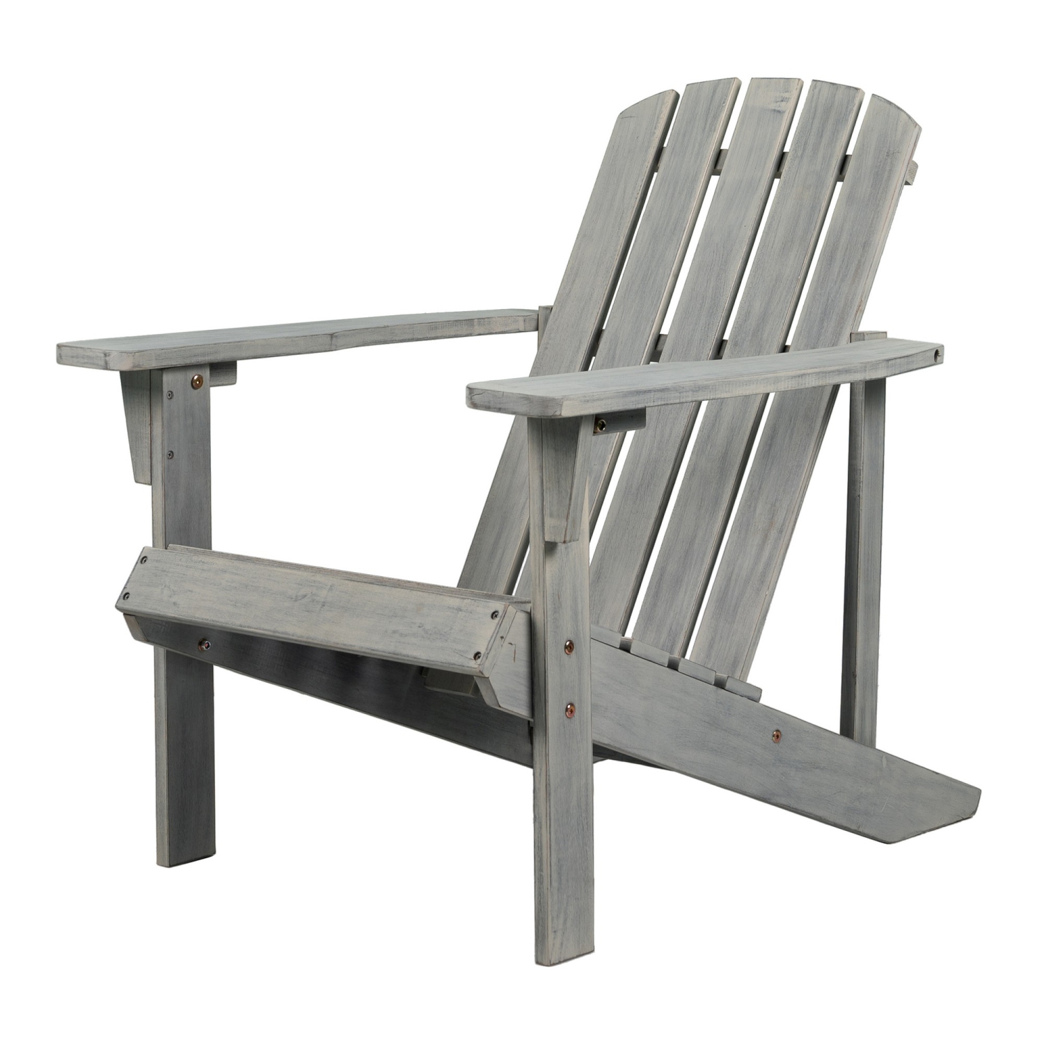 Westport Outdoor Patio Traditional Acacia Adirondack Chair