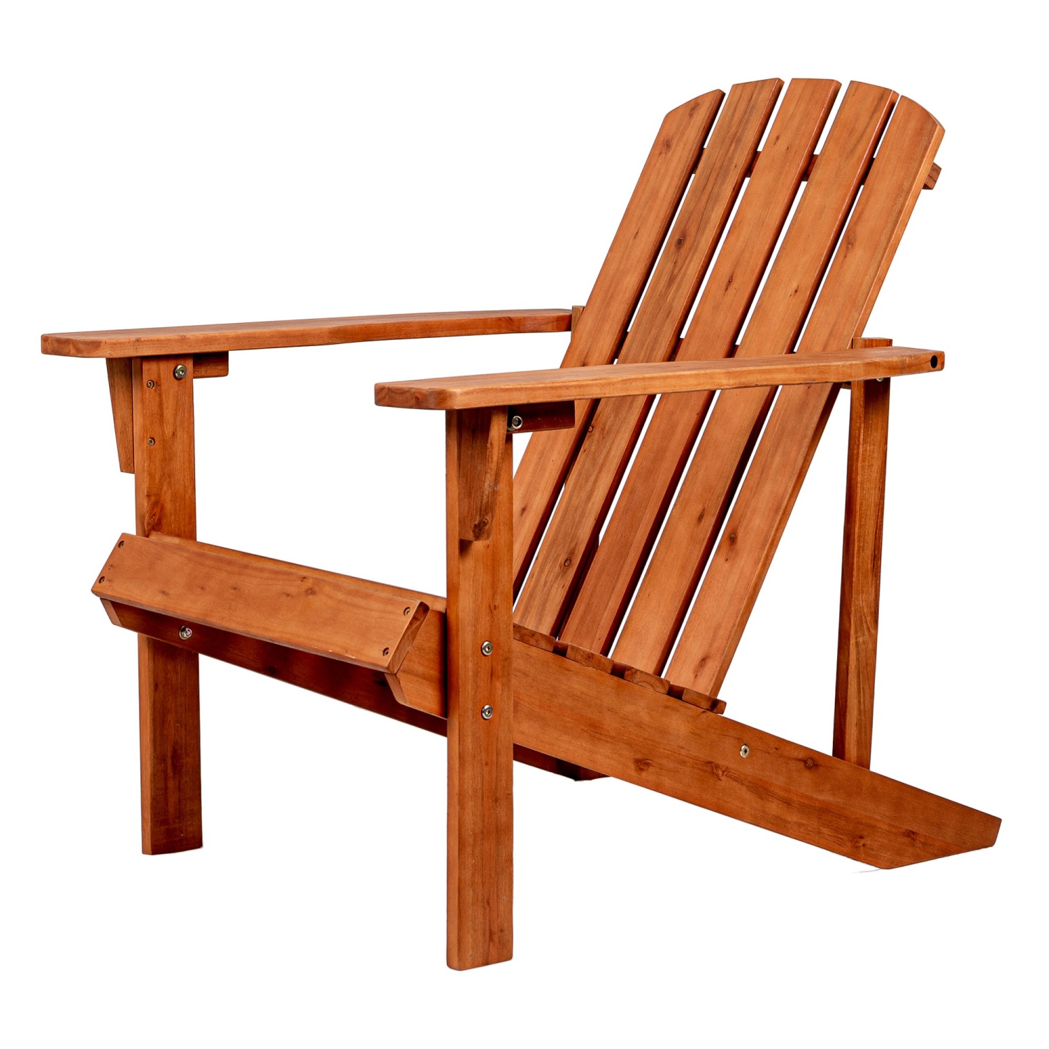 Westport – Chaise de patio traditionnelle Adirondack en acacia