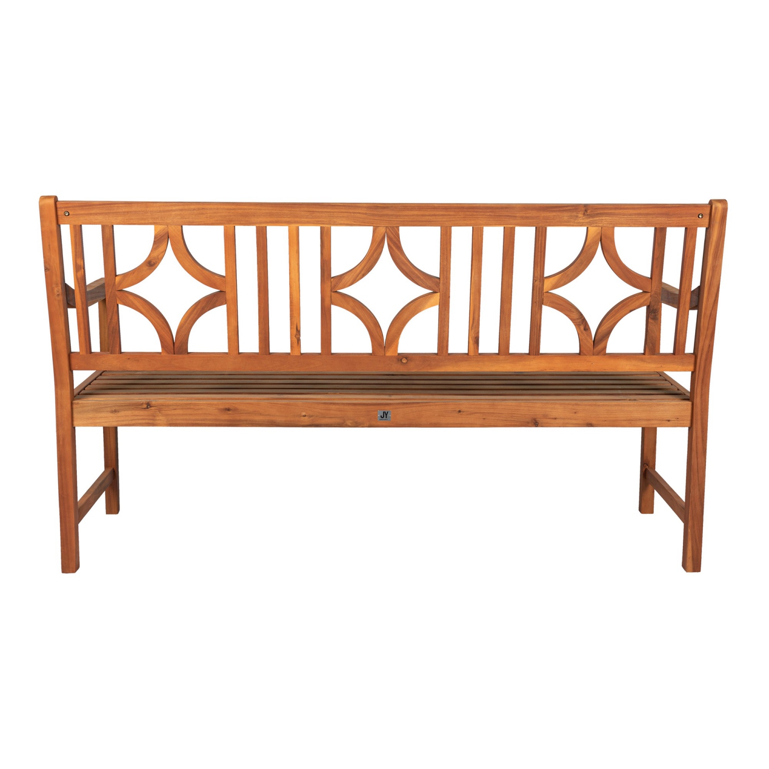 Sloane Ogee Diamond Back Acacia Wood Outdoor Garden Patio Bench