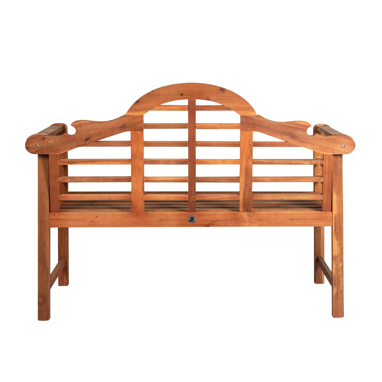 Lutyens Arched Acacia Wood Outdoor Garden Patio Bench