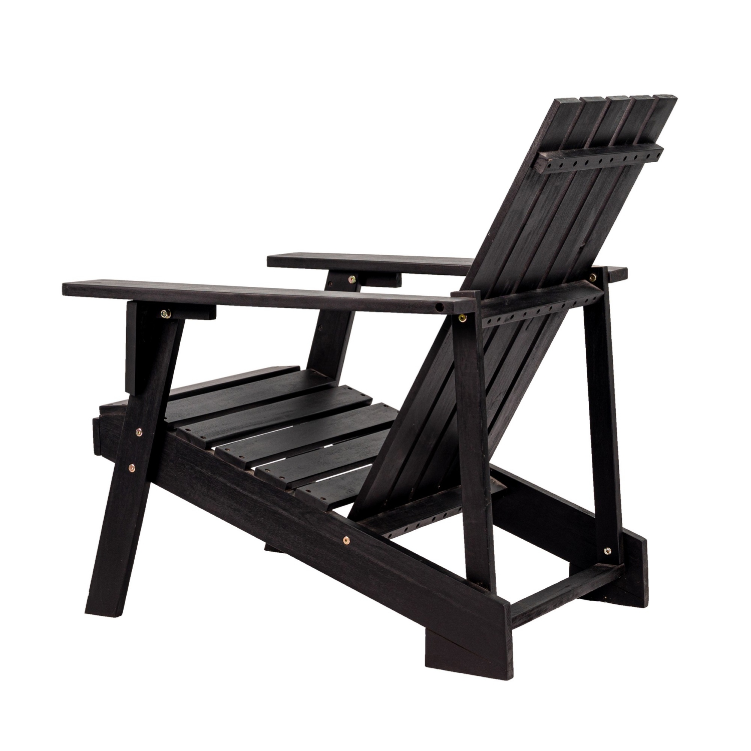 Irving Outdoor Patio Modern Acacia Wood Adirondack Chair