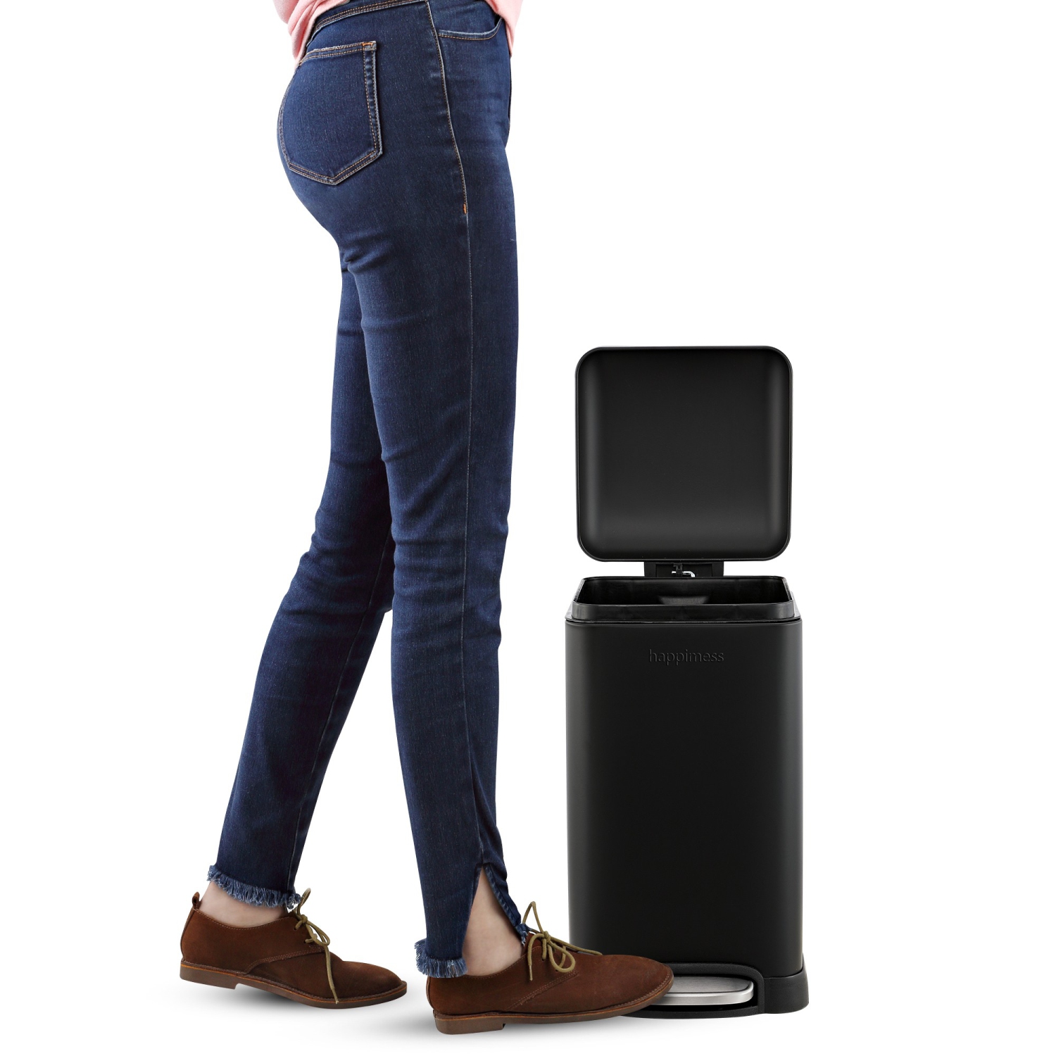 Betty Retro Mini Step-Open Trash Can
