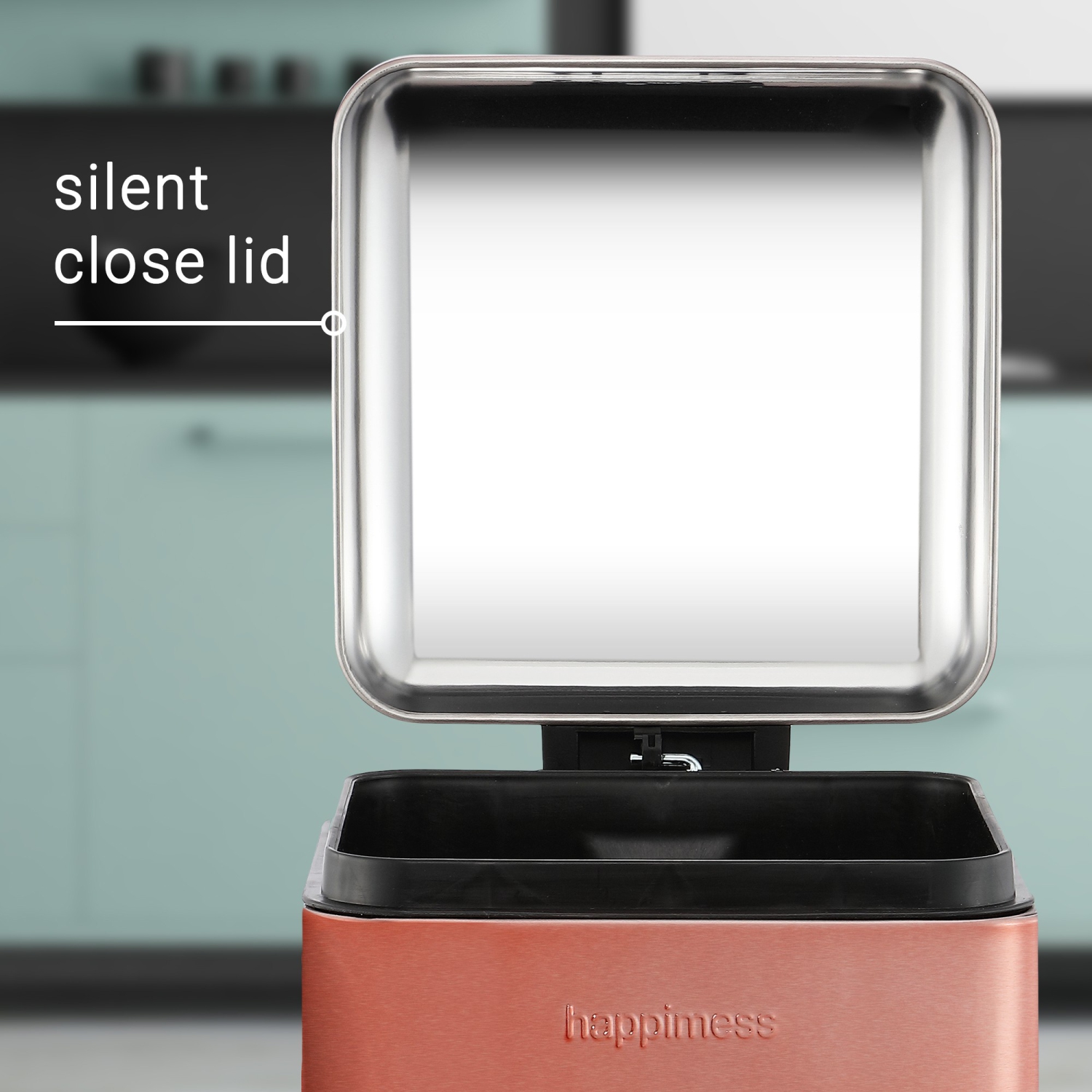 Betty Retro Mini Step-Open Trash Can