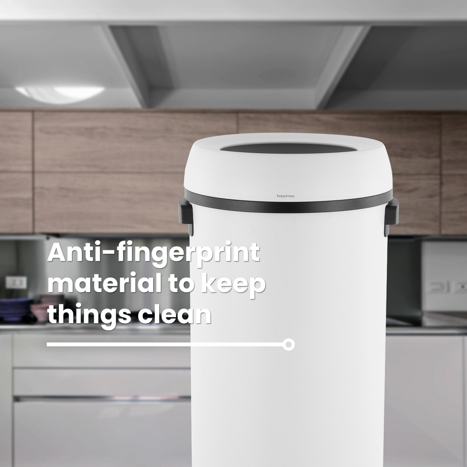 Chuck Kitchen/Office Open-Top Trash Can