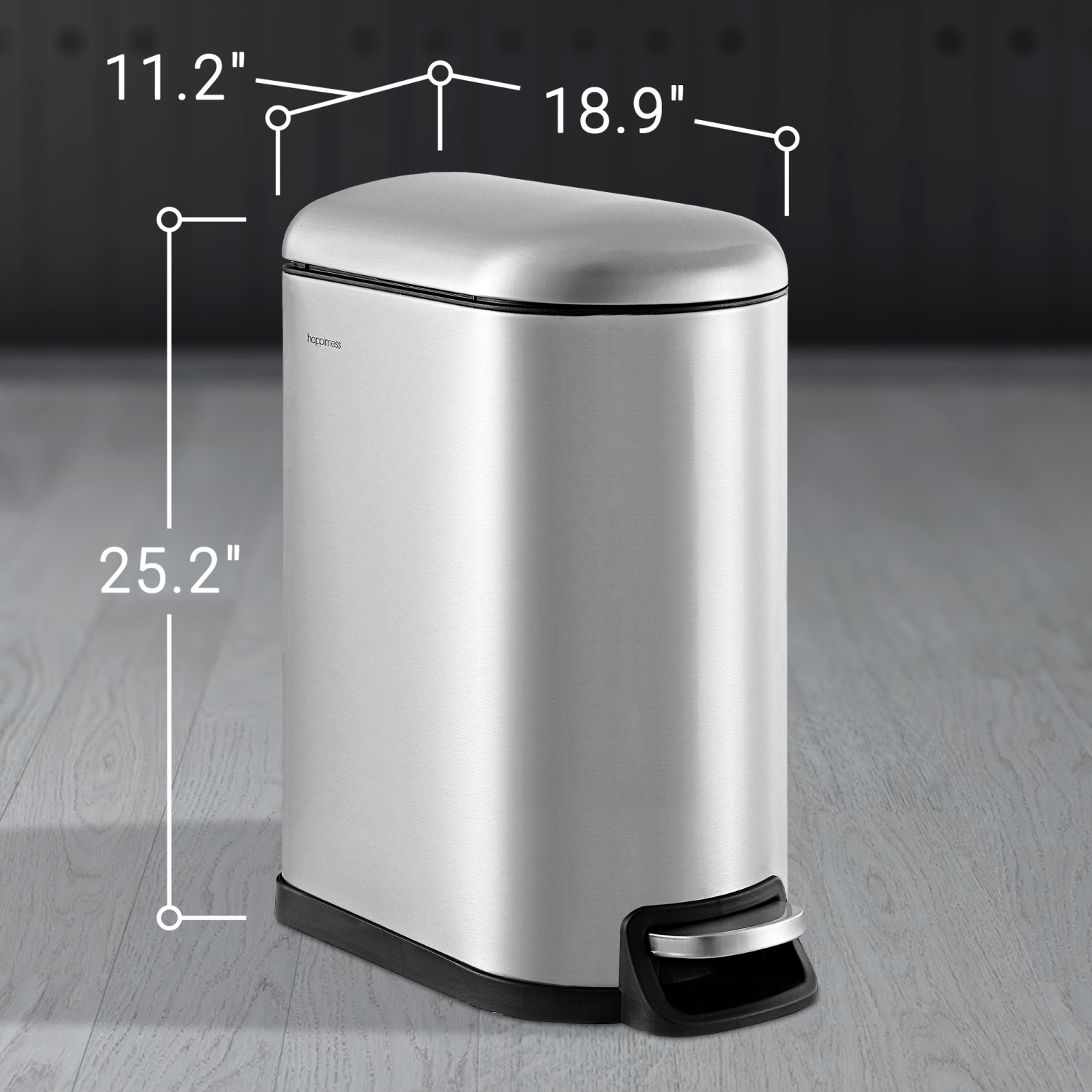 Roland Step-Open Trash Can