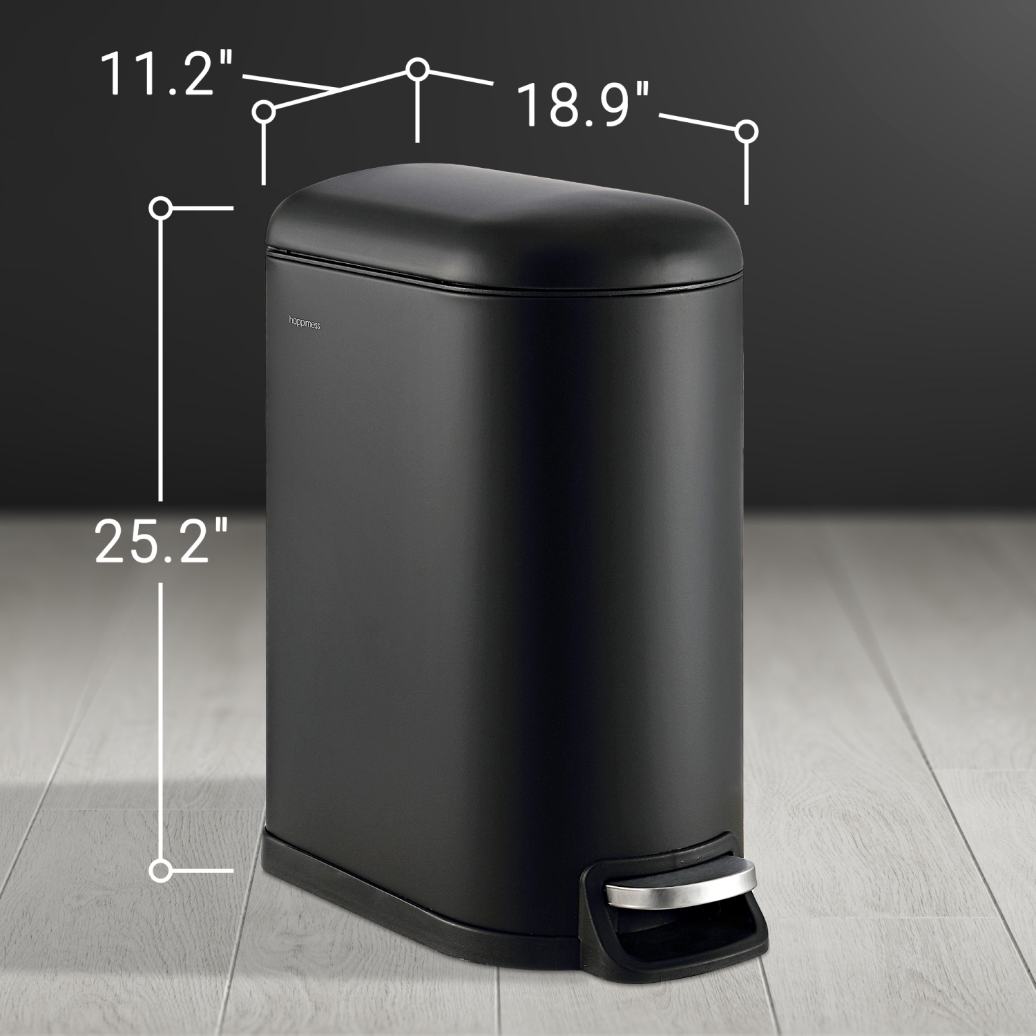 Roland Step-Open Trash Can