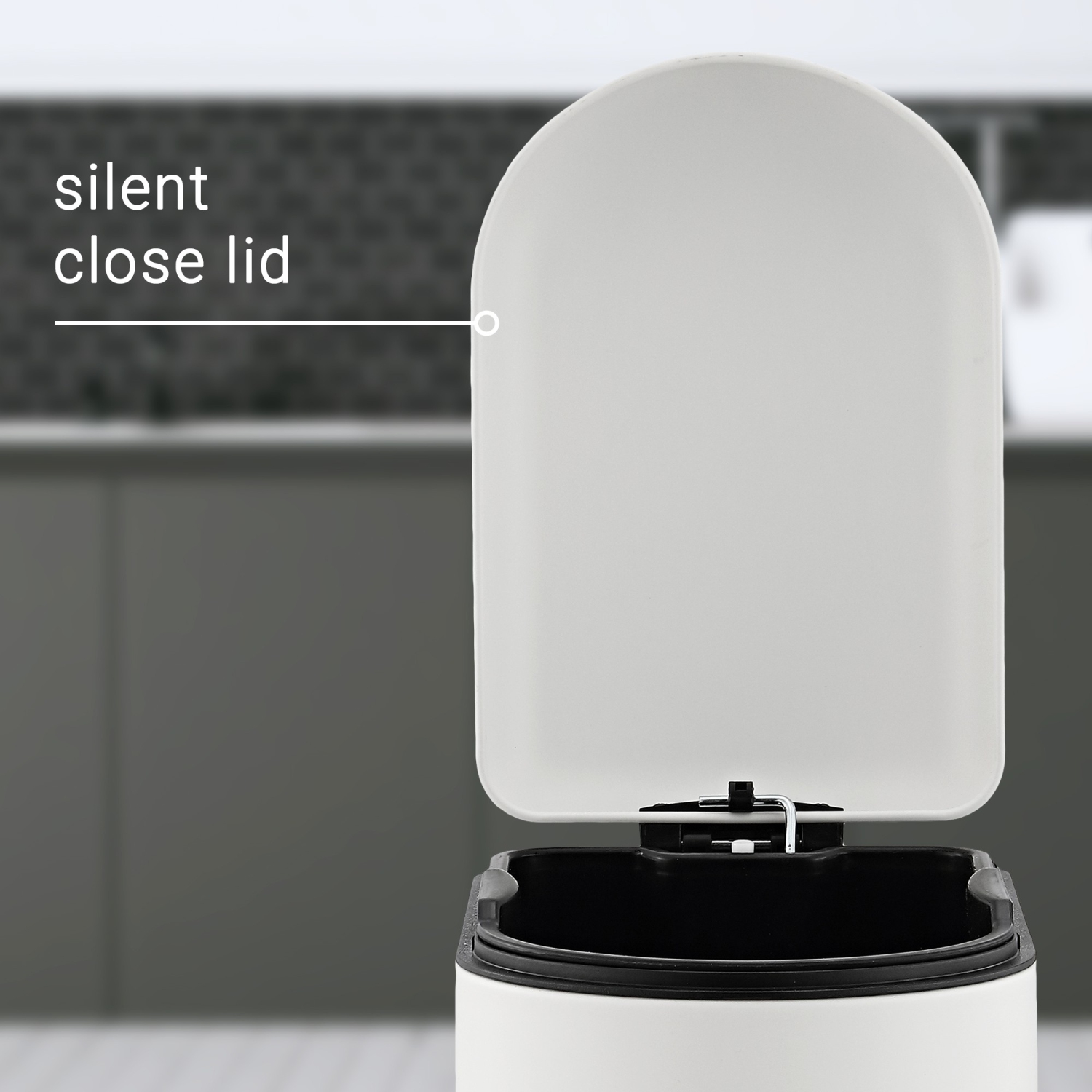 Poubelle à ouverture par étapes de Roland