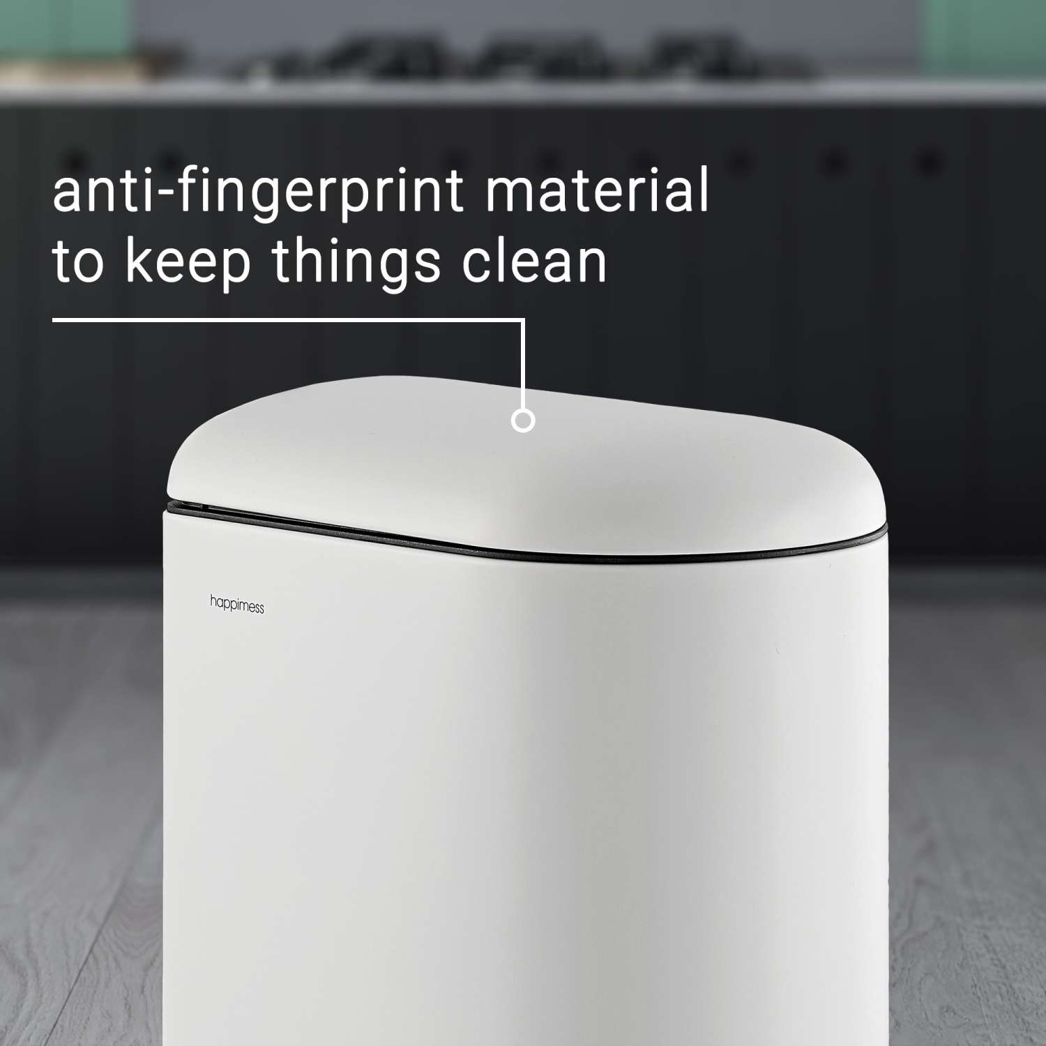 Poubelle à ouverture par étapes de Roland