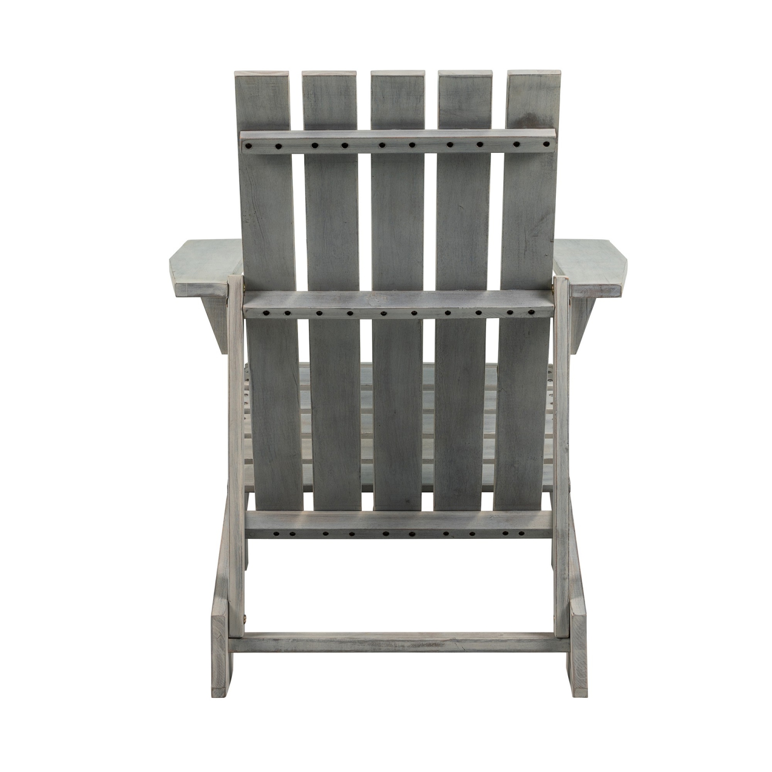 Irving Outdoor Patio Modern Acacia Wood Adirondack Chair