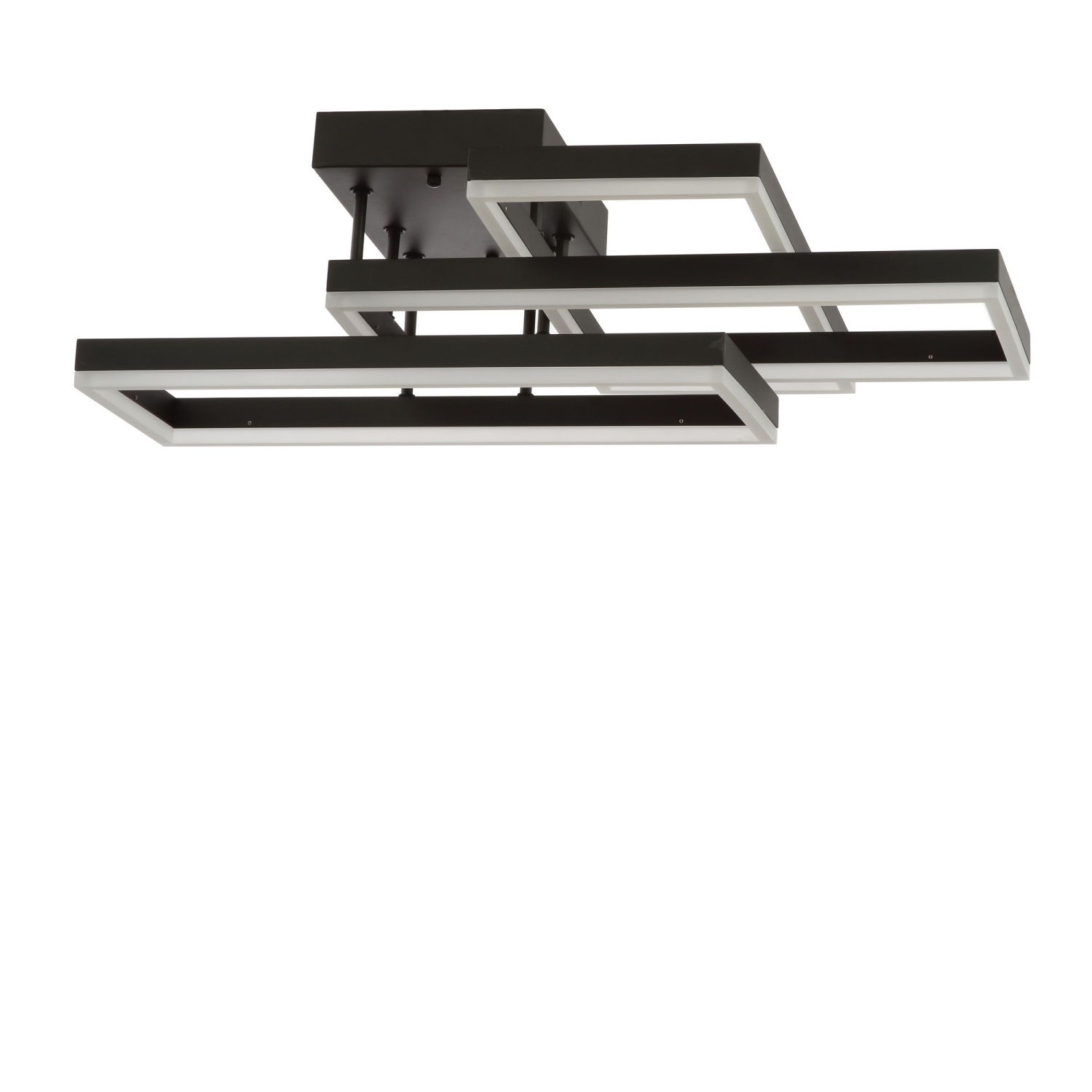 Turing Geometric Integrated LED Metal Flush Mount