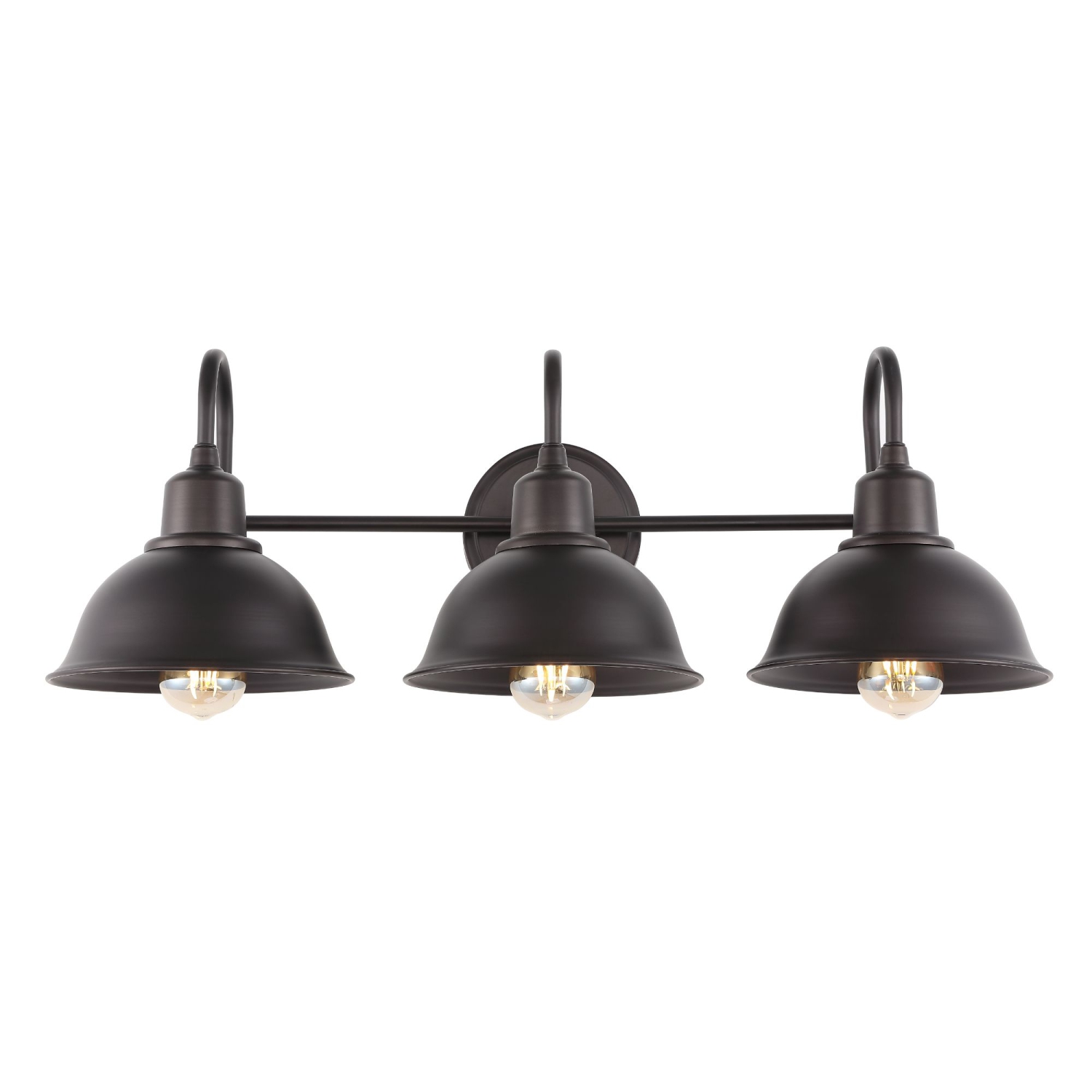 Meuble-lavabo à DEL en fer industriel Farmhouse de Frisco