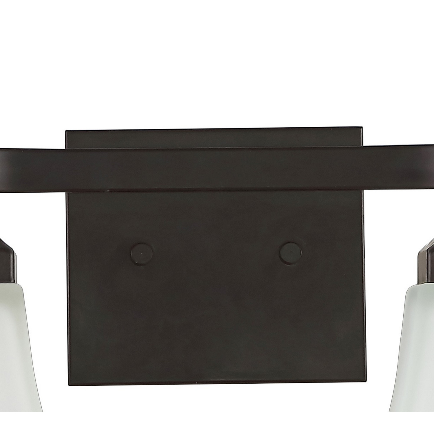 Applique de salle de bain moderne à DEL en fer et en verre Cottage de Staunton