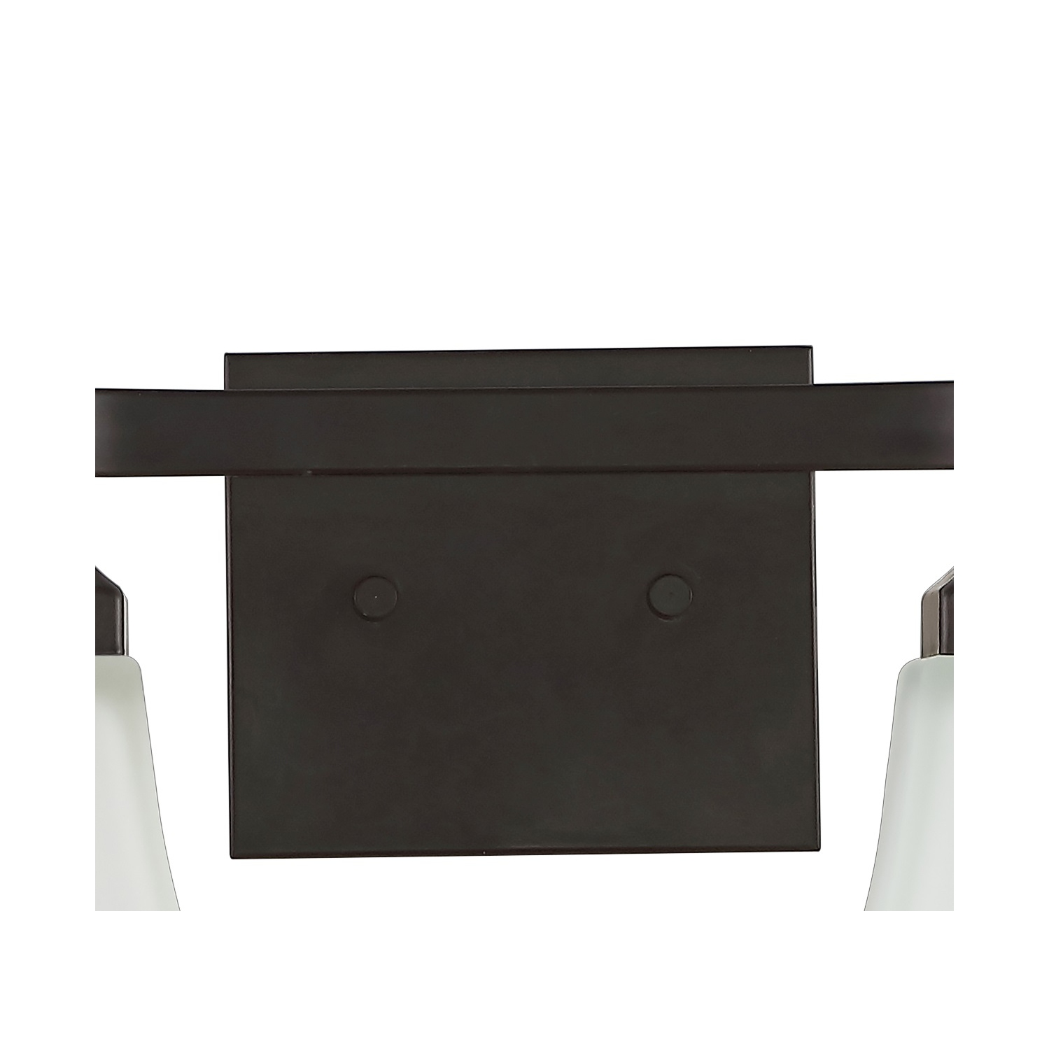 Applique de salle de bain moderne à DEL en fer et en verre Cottage de Staunton