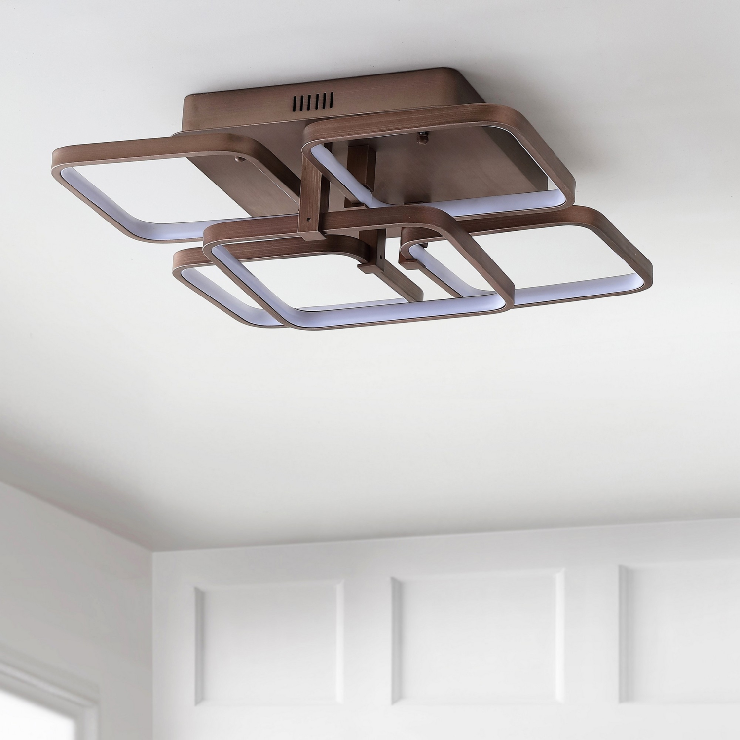 Sebastian Integrated LED Metal Flush Mount Ceiling Light