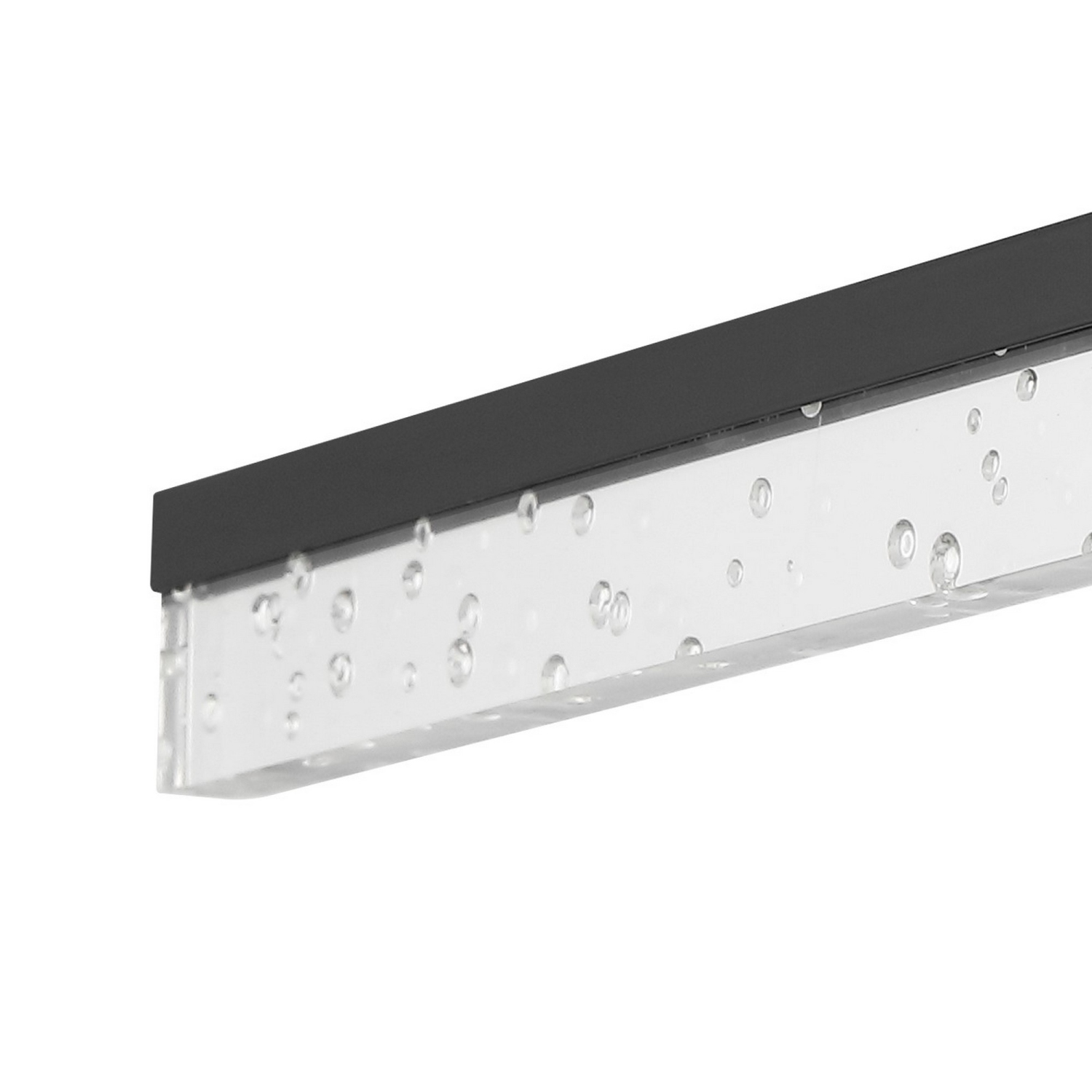 Lampe de salle de bain moderne à DEL en fer et en acrylique de style épépiné Mario