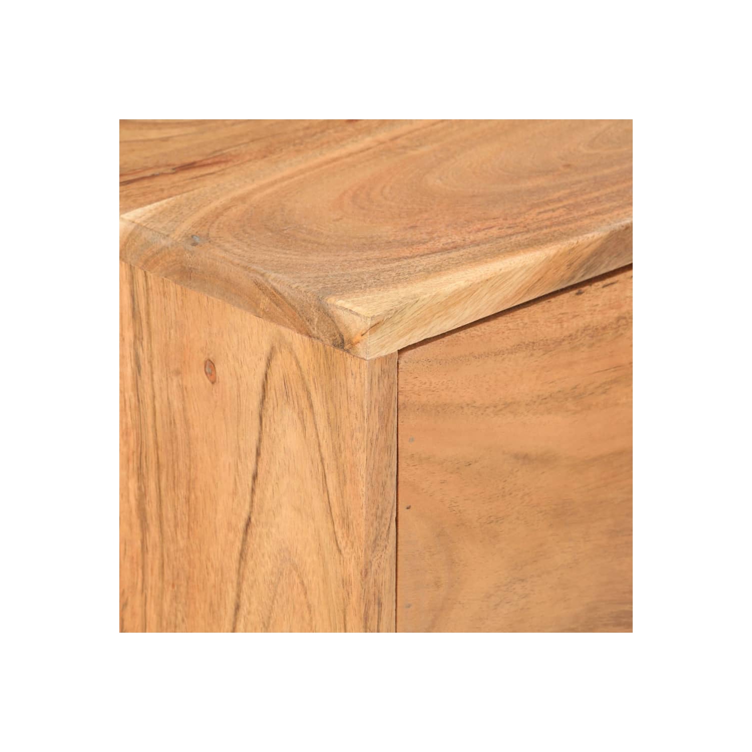 vidaXL Sideboard 88x30x73 cm Solid Acacia Wood