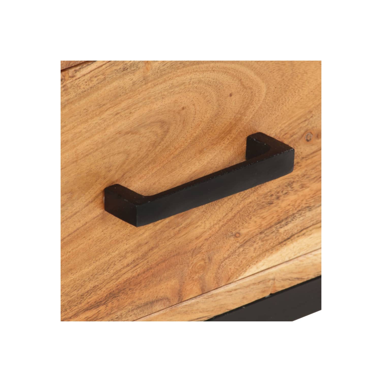 vidaXL Sideboard 88x30x73 cm Solid Acacia Wood