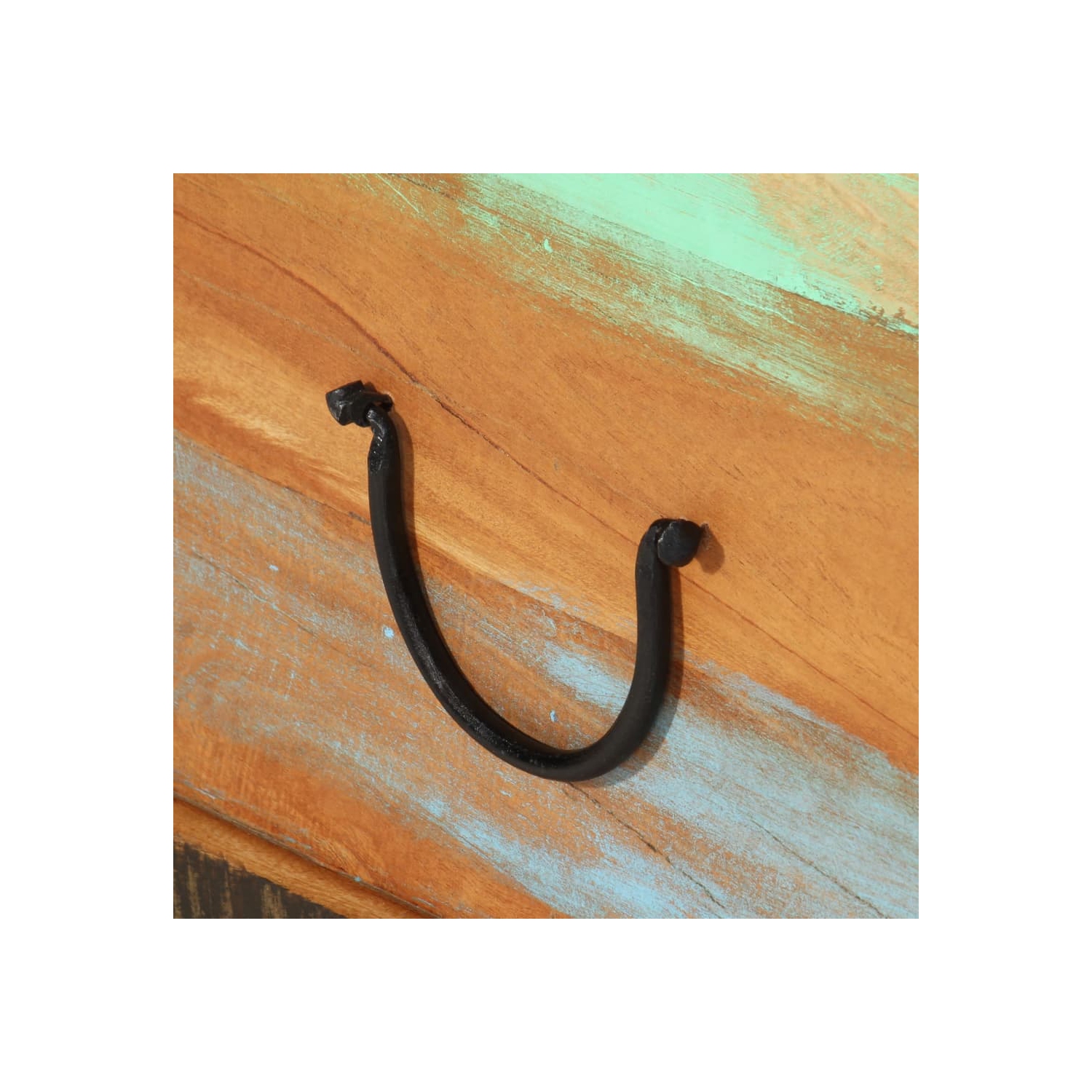 vidaXL Coffee Table Reclaimed Wood 27.6"x27.6"x15"