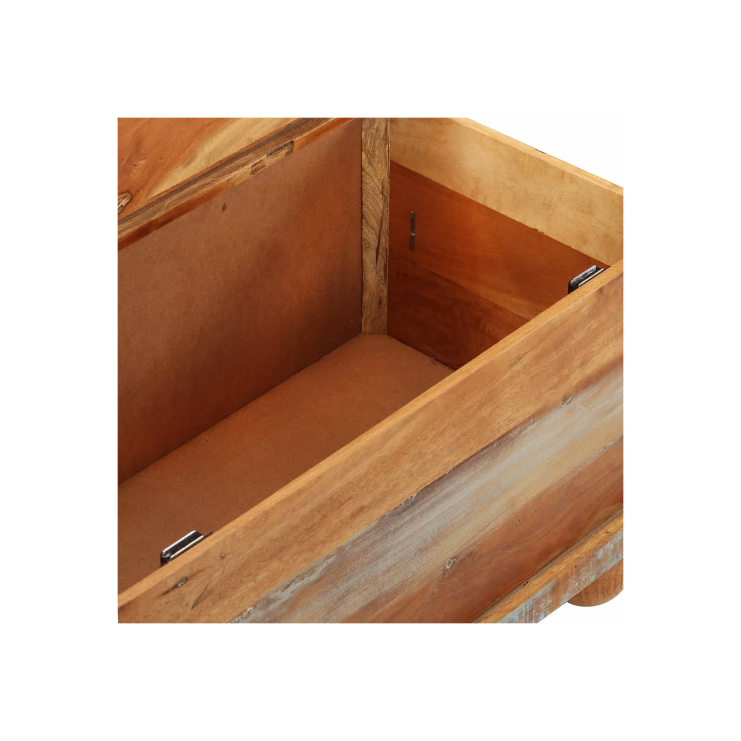 vidaXL Coffee Table Reclaimed Wood 27.6"x27.6"x15"