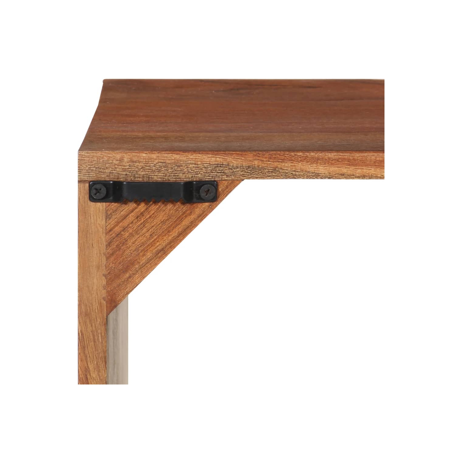 Tablette murale VIdaXL 40 x 30 x 30 po en bois d'acacia massif 40&nbsp;cm