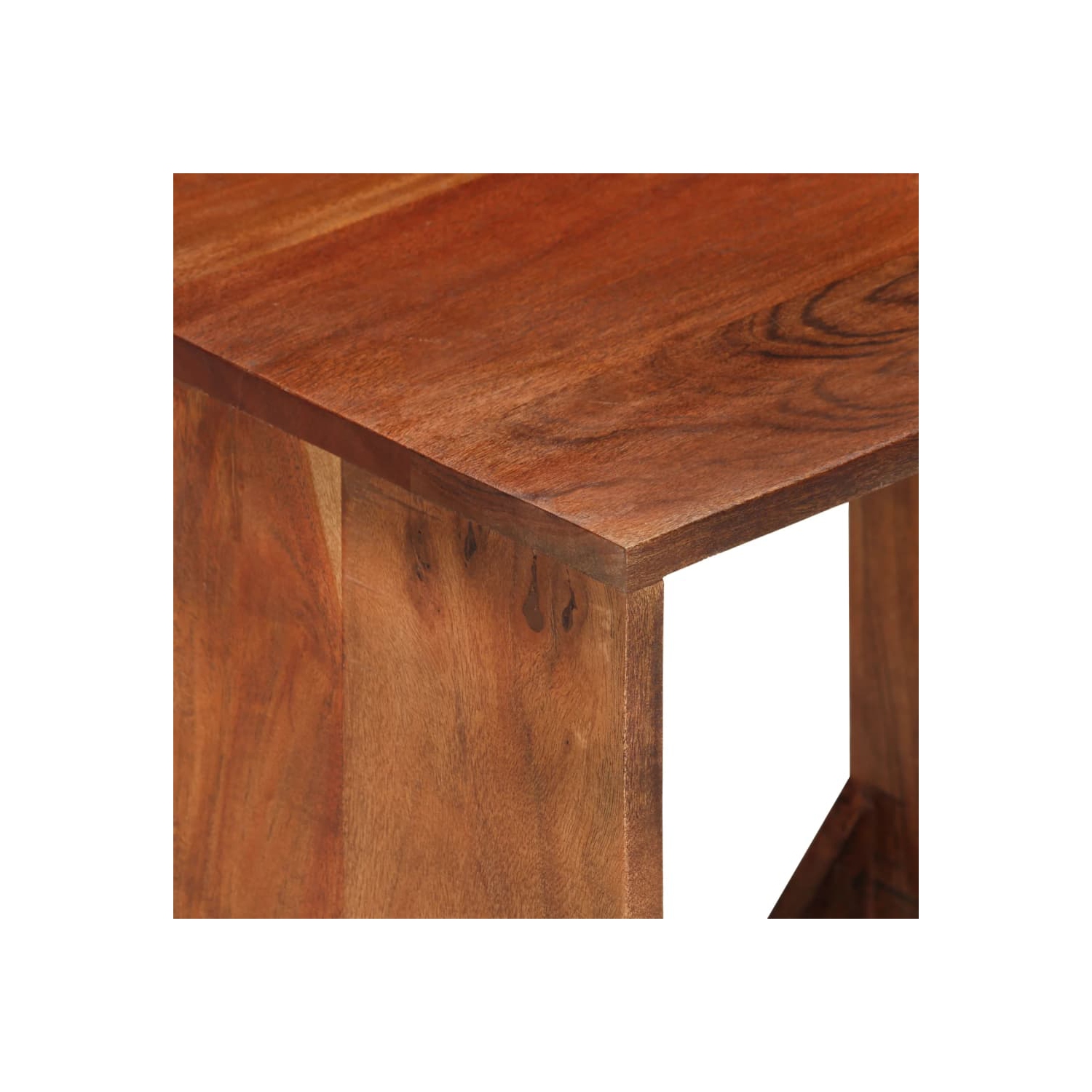 Tablette murale VIdaXL 40 x 30 x 30 po en bois d'acacia massif 40&nbsp;cm