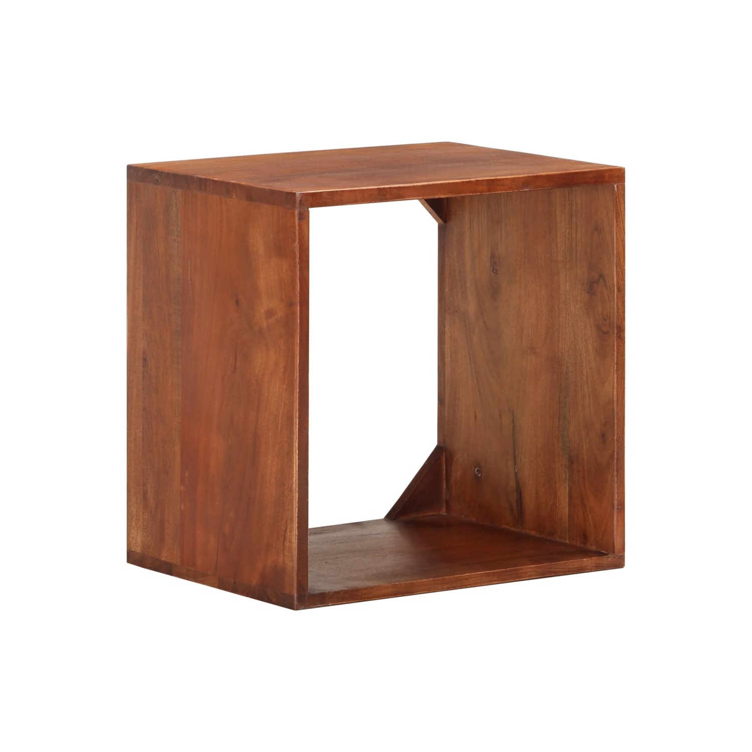 Tablette murale VIdaXL 40 x 30 x 30 po en bois d'acacia massif 40&nbsp;cm