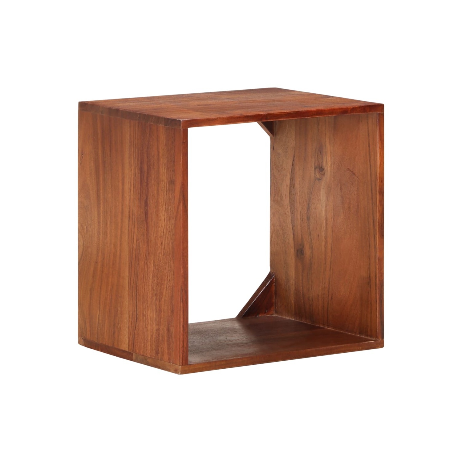 Tablette murale VIdaXL 40 x 30 x 30 po en bois d'acacia massif 40&nbsp;cm