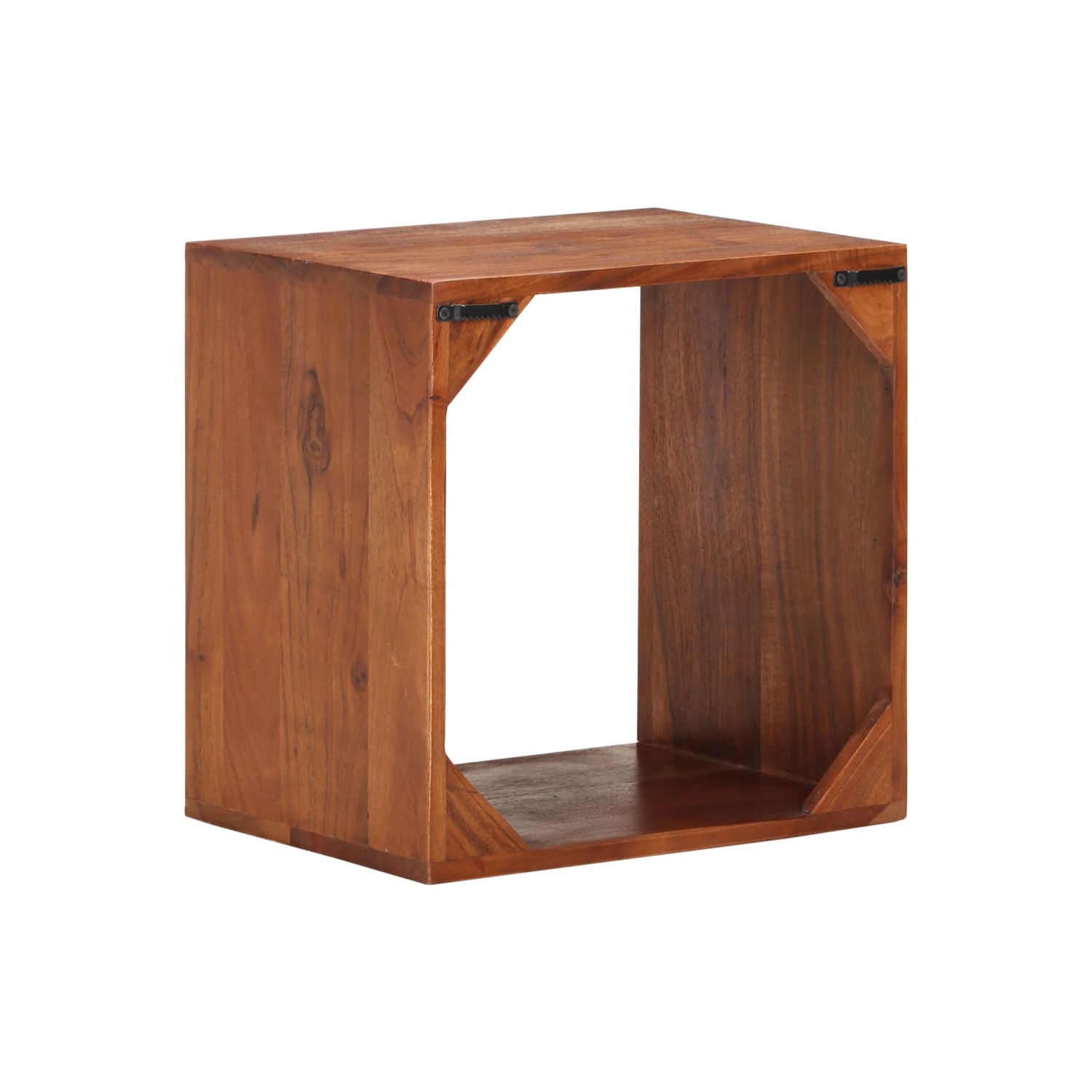 Tablette murale VIdaXL 40 x 30 x 30 po en bois d'acacia massif 40&nbsp;cm