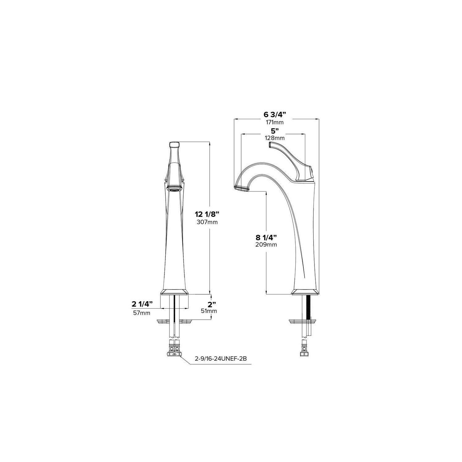 Kraus KVF-1200SFS Arlo Bathroom Faucet, Spot Free Stainless Steel