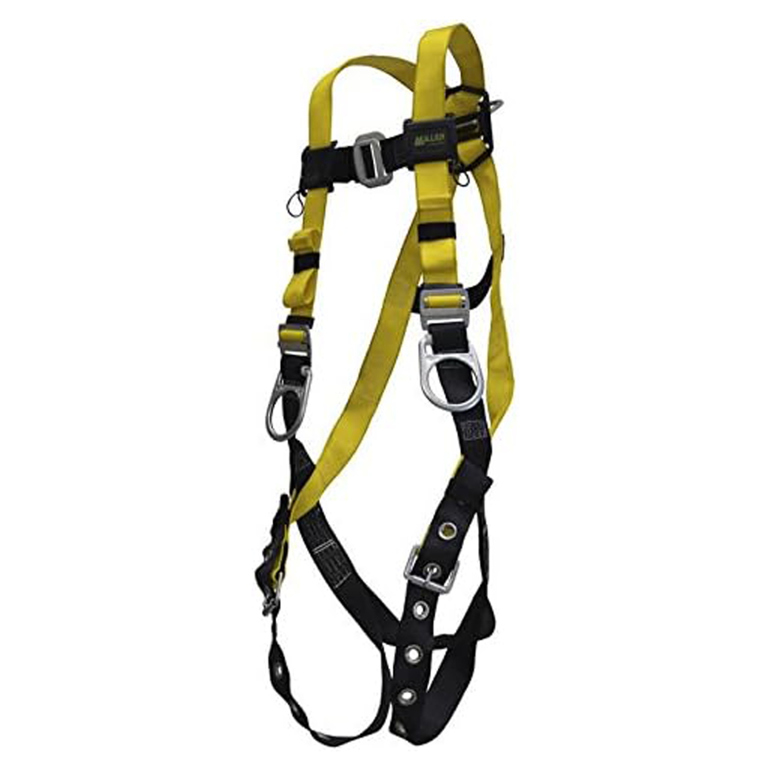 Miller by Honeywell 650-4/UYK Standard Non Stretch Harness with Tongue Buckle Leg Straps, Universal