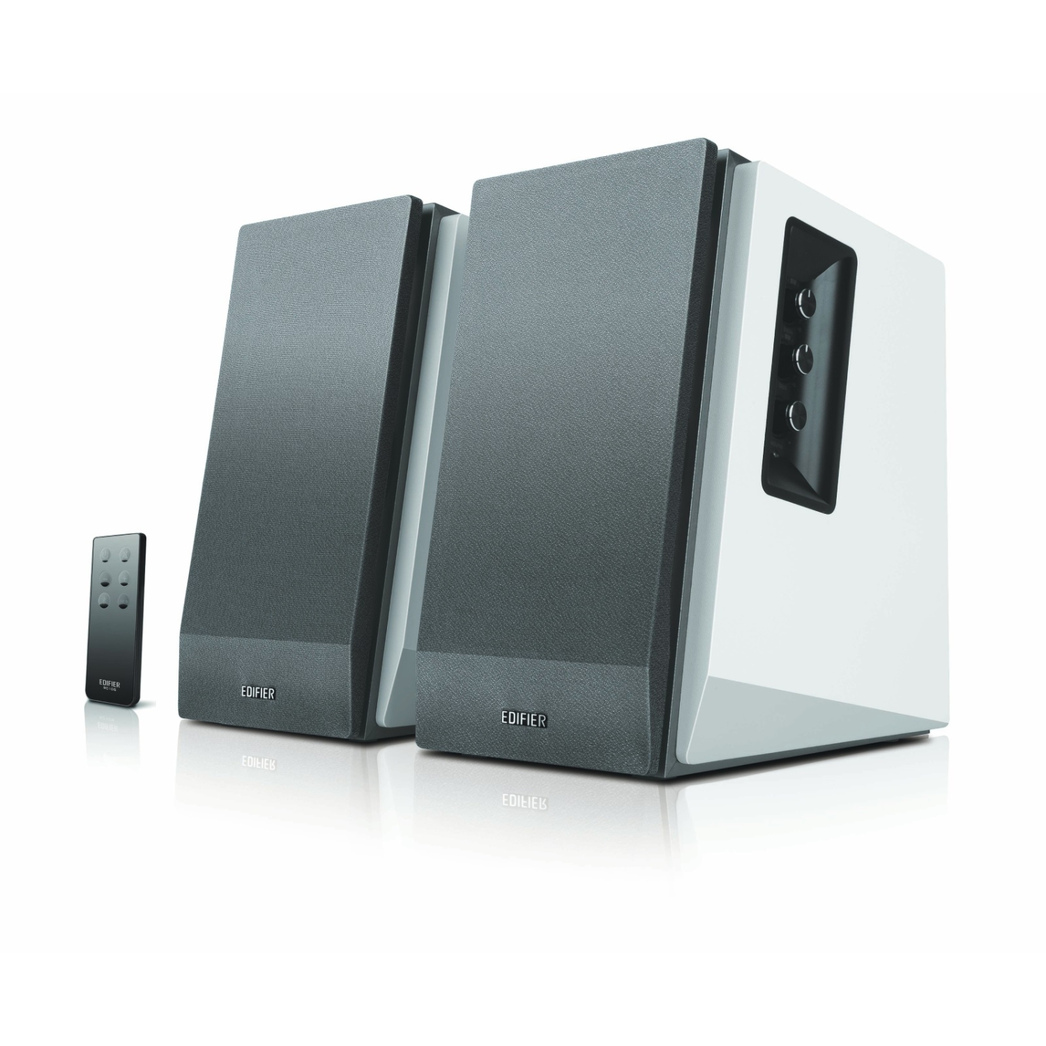 Edifier R1700BT Bluetooth Bookshelf Speakers - Powered 2.0 Active White Computer Speaker