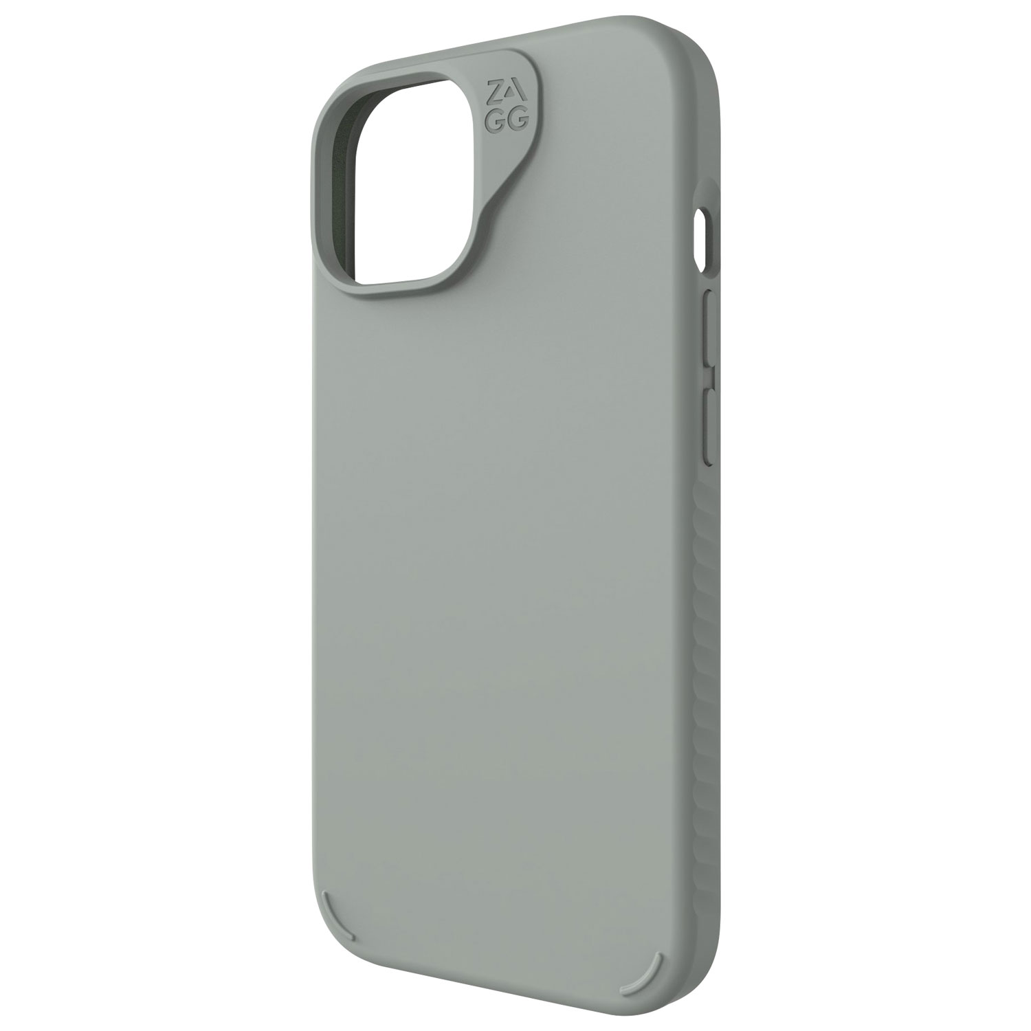 Étui rigide ajusté Manhattan Snap de ZAGG avec MagSafe pour iPhone 15 - Sauge