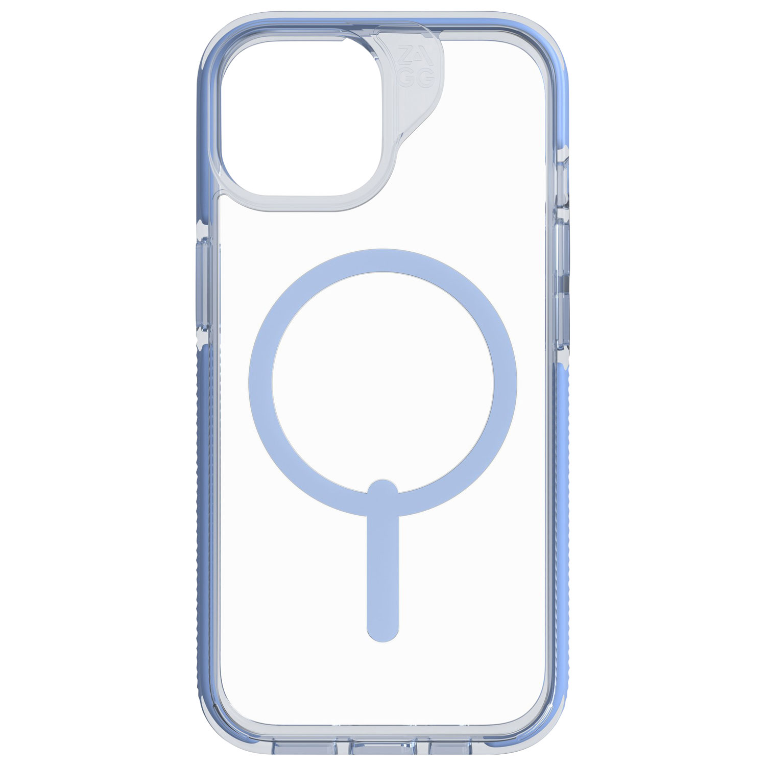 ZAGG Santa Cruz Snap Fitted Hard Shell Case with MagSafe for iPhone 15 - Blue